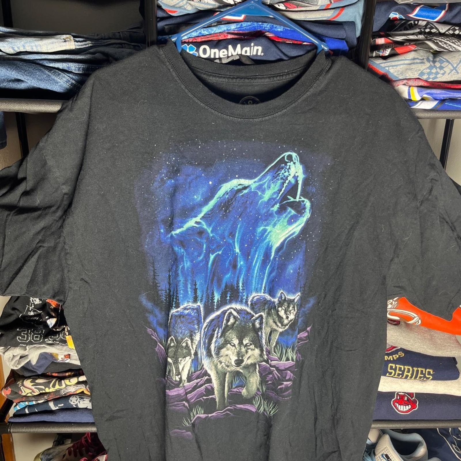 Other Vintage style y2k wolf nature shirt Size US XXL / EU 58 / 5 - 1 Thumbnail