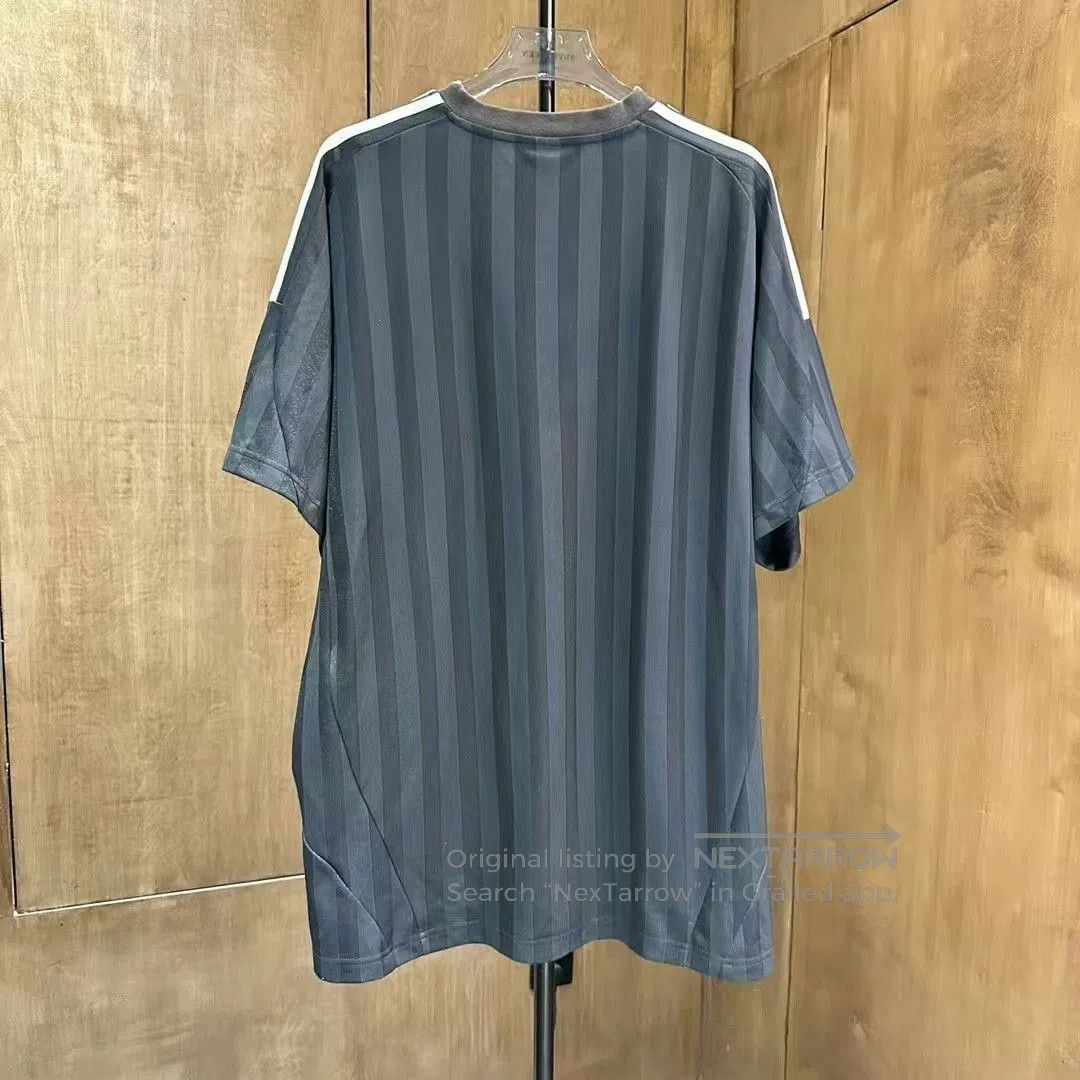 Balenciaga balenciaga x adidas black striped soccer jersey. Size US M / EU 48-50 / 2 - 2 Thumbnail