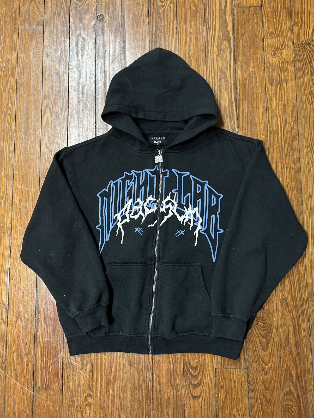 NL25h x Pacsun Nightlab Full Zip Hoodie