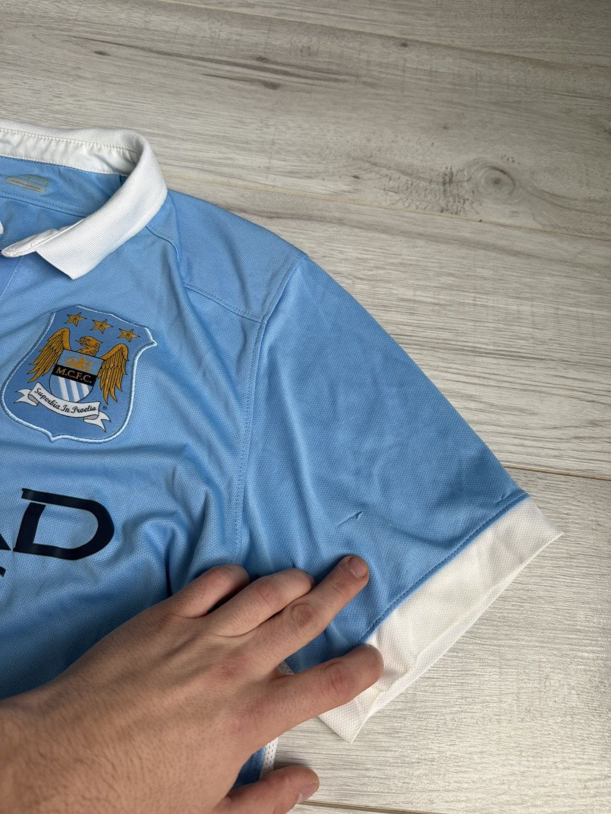 Nike Vintage nike Manchester City soccer jersey kit shirt Size US S / EU 44-46 / 1 - 5 Thumbnail