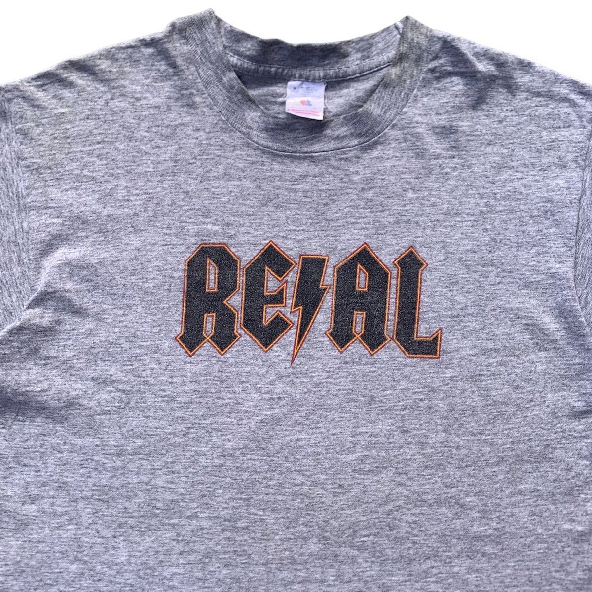 Vintage Vintage Early 90s Real Skateboards Logo T-Shirt Size US M / EU 48-50 / 2 - 3 Thumbnail