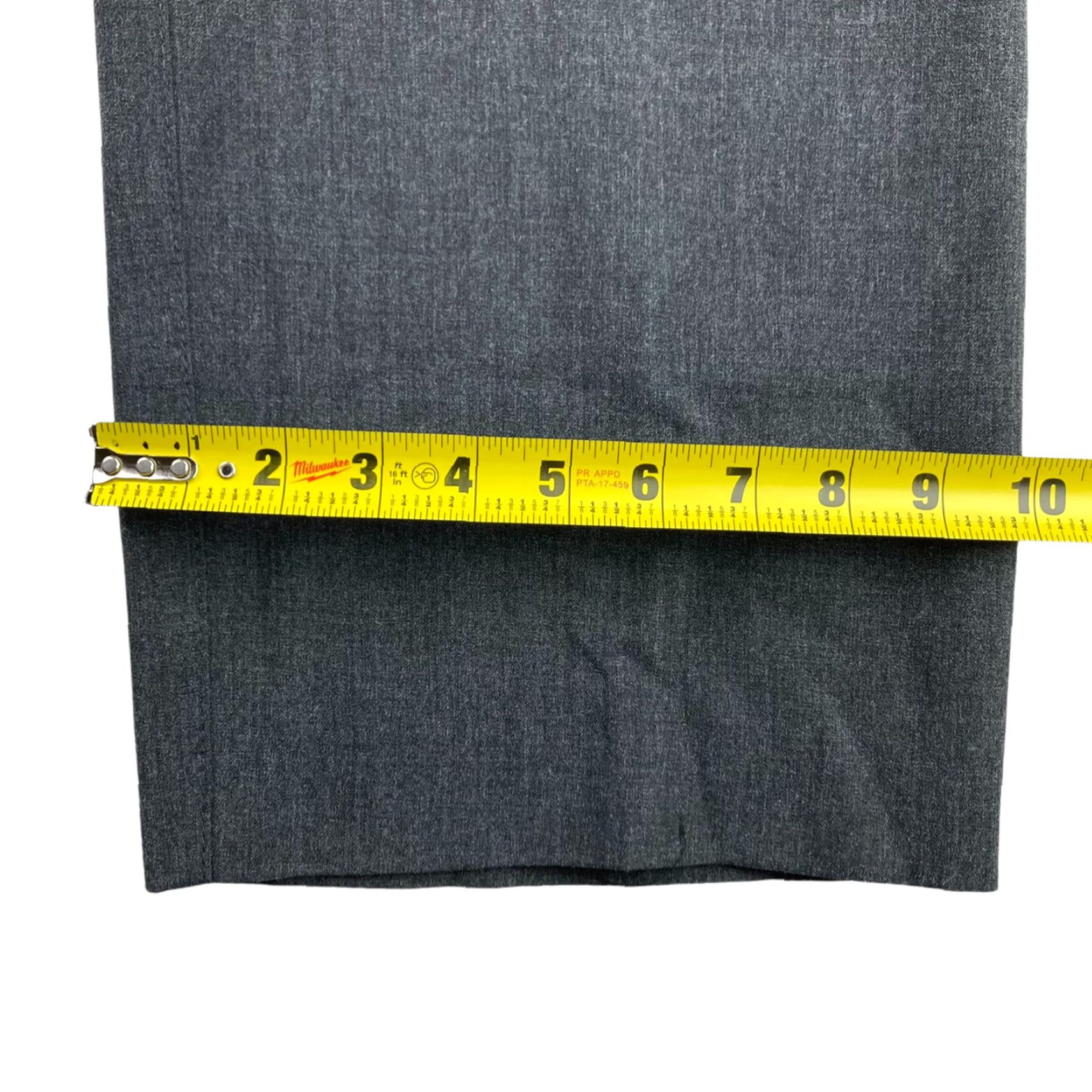 Vintage ALBERTO Men’s Dress Pants Flat Front Comfort Fit Dark Gray 38x26 Regular Waist 38 Inseam 26 Pants Mens Dress Pants Gray Flat Front Comfort Fit 38x26 Size US 38 / EU 54 - 8 Thumbnail
