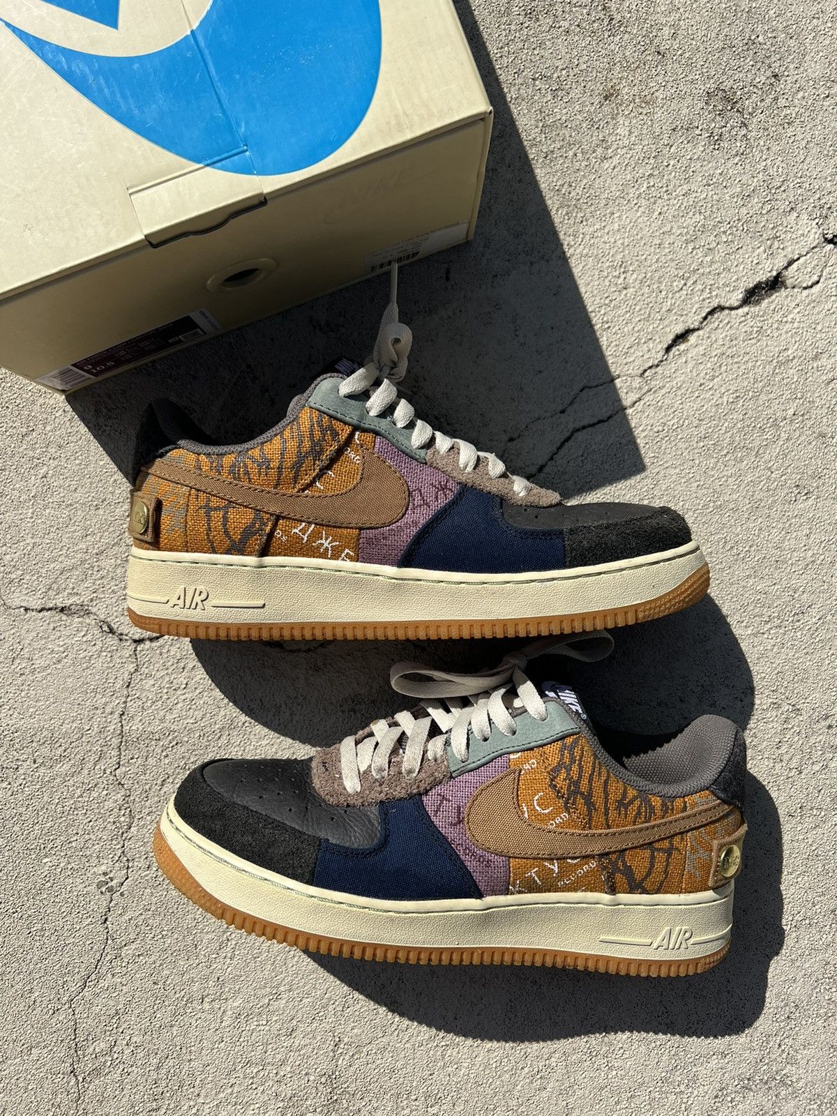 Nike Travis Scott Travis Scott air force 1 Cactus Jack Grailed