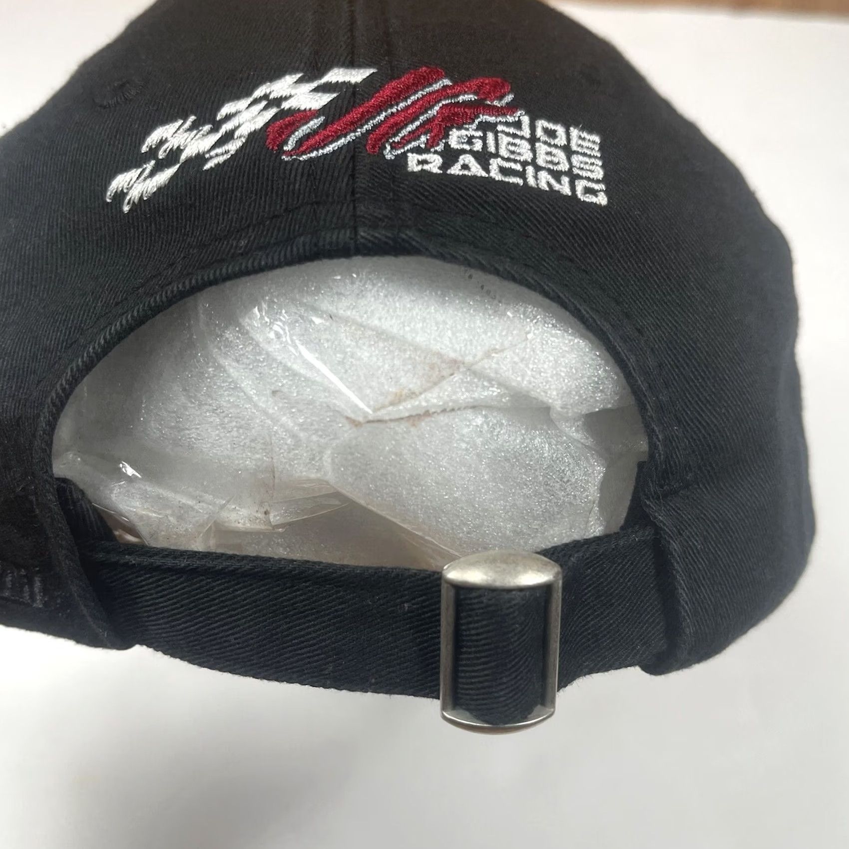 Chase Authentics Chase Authentics NASCAR #20 Joe Gibbs Racing Adult Adjustable StrapBack Hat Cap Black Baseball Cap Mens Cap Size ONE SIZE - 7 Thumbnail