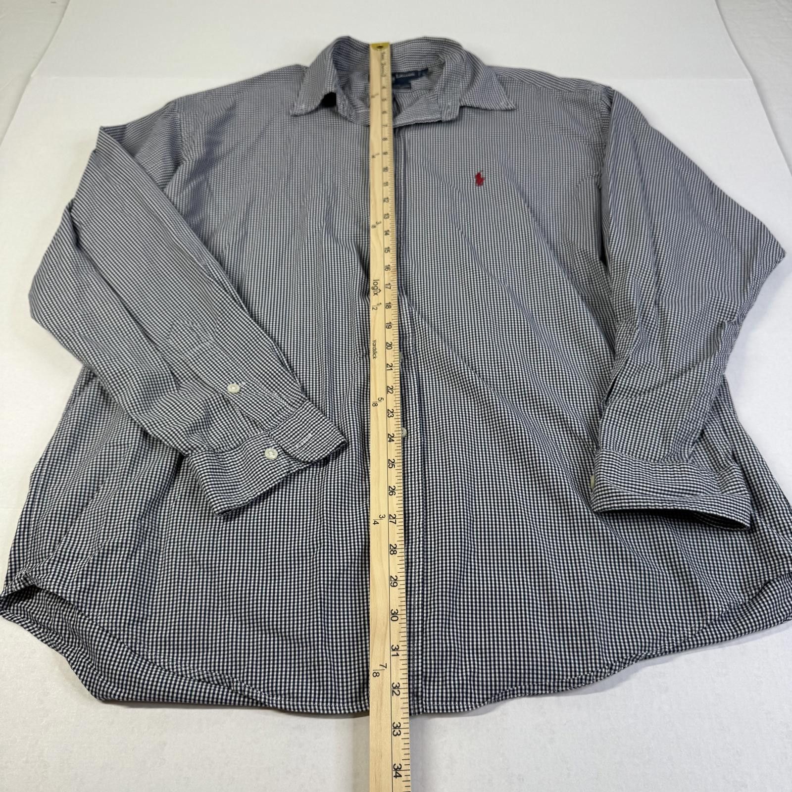 Polo Ralph Lauren Ralph Lauren Men’s Button Up Blue and White Stripes Size L Size L / US 10 / IT 46 - 2 Thumbnail
