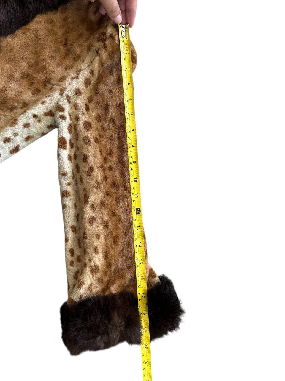 Japanese Brand Leopard Faux Fur Coat If Six Was Nine Style Size ONE SIZE - 9 Thumbnail
