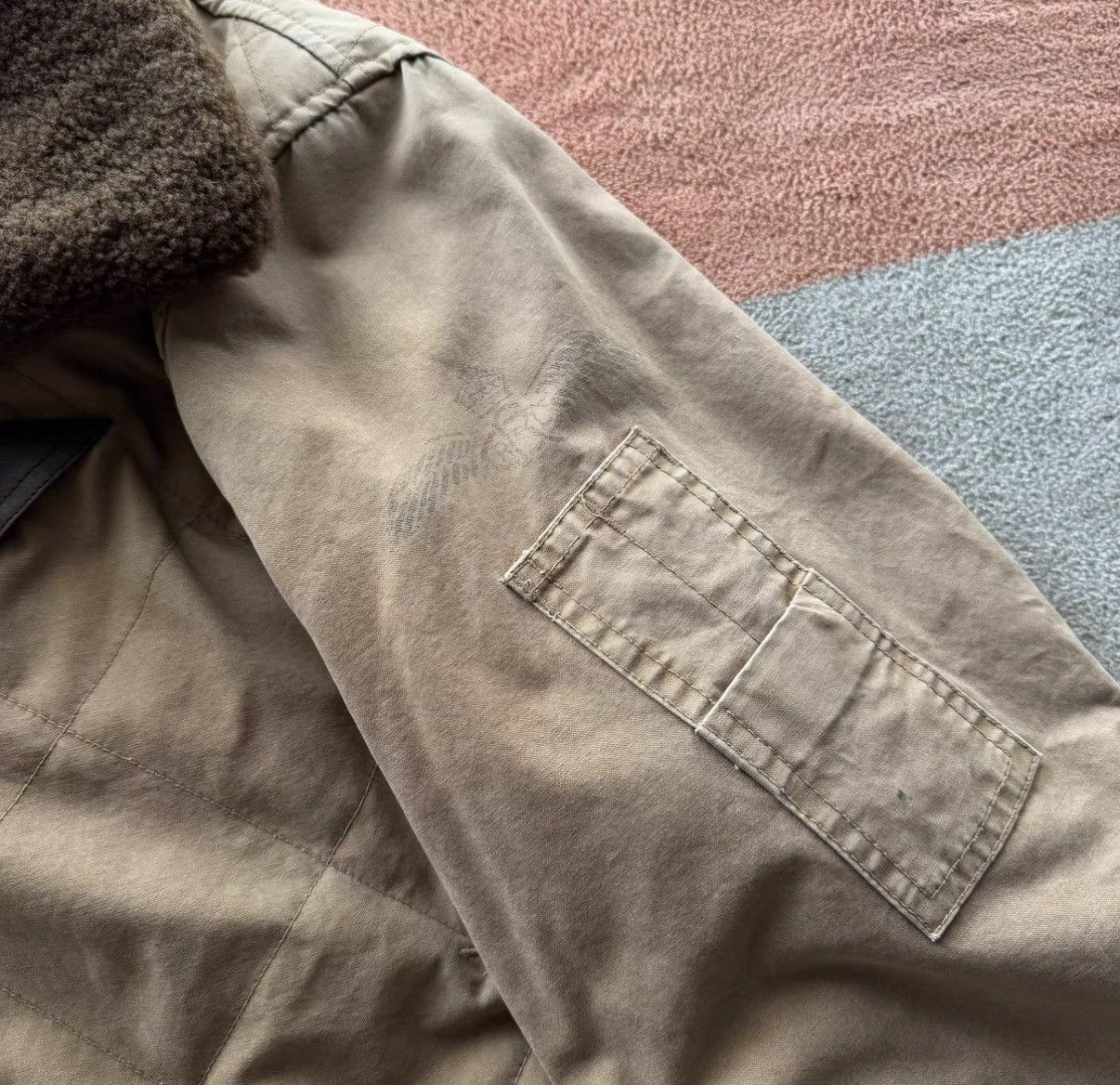 Polo Ralph Lauren RL Rugby B-15 / B-10 Flight Jacket Ralph Lauren K22 Size US L / EU 52-54 / 3 - 4 Thumbnail