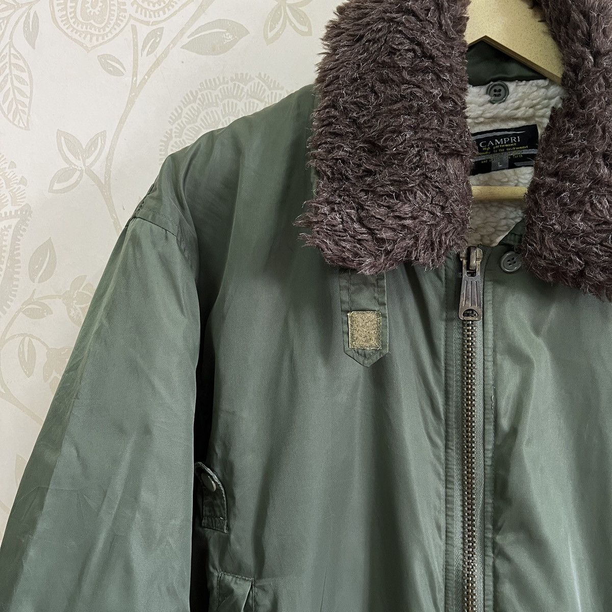 Vintage Vintage Army Military Bomber Campri Jacket Size US L / EU 52-54 / 3 - 5 Thumbnail