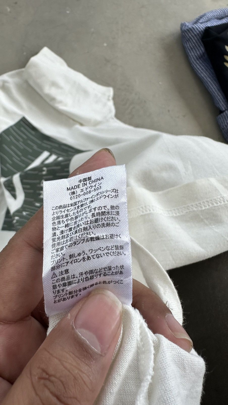Alpha Industries × Vintage VINTAGE ALPHA INDUSTRY BIG LOGO BACKPRINT TEE Size US L / EU 52-54 / 3 - 7 Thumbnail