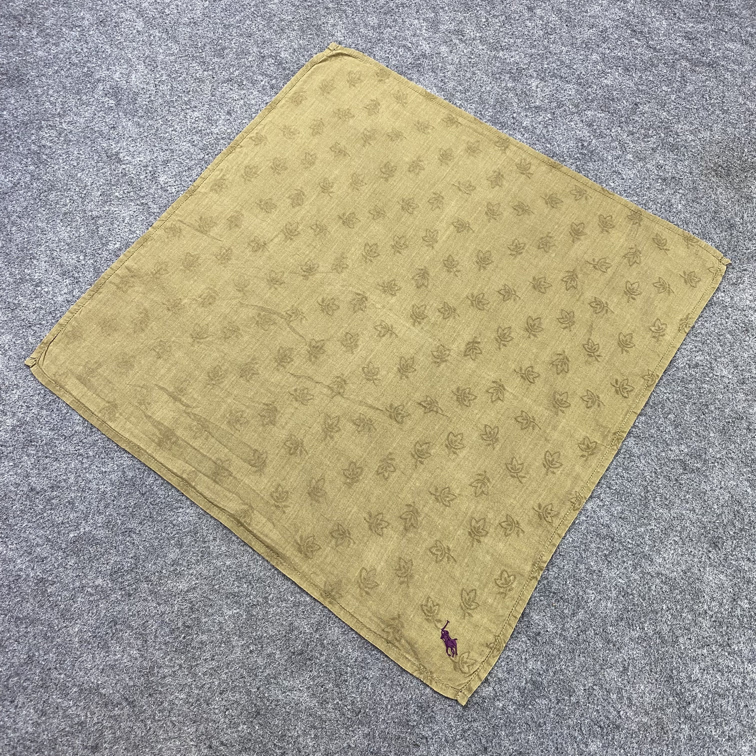 Polo Ralph Lauren Polo Ralph Lauren Handkerchief / Bandana / Neckerchief-B1522 Size ONE SIZE - 4 Thumbnail