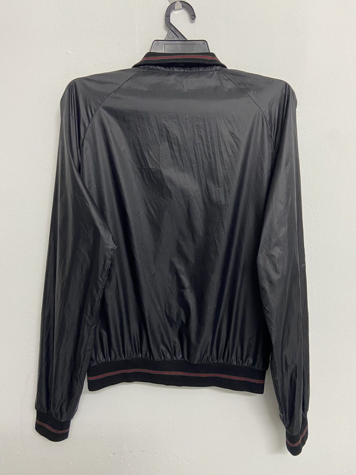 Gucci Gucci Black Nylon Bomber Jacket Size US M / EU 48-50 / 2 - 8 Thumbnail