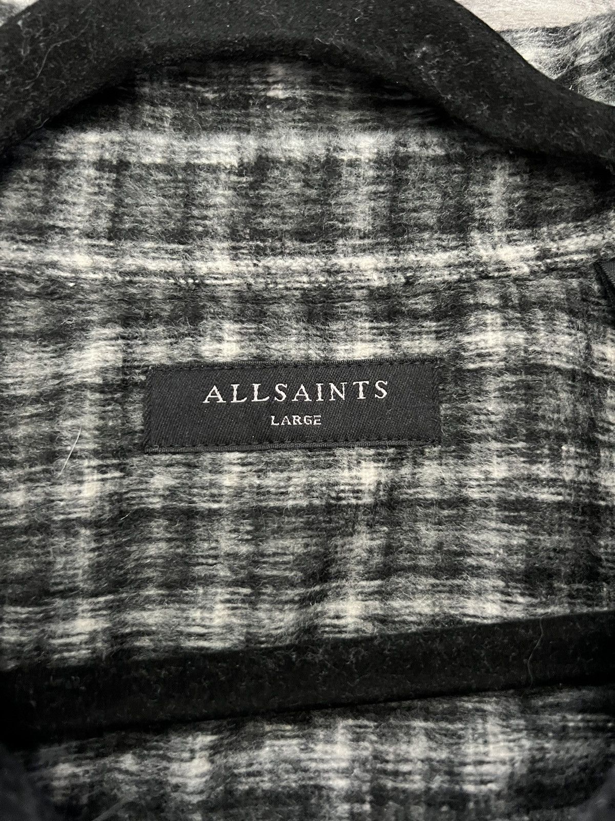 Allsaints All saints Plaid button up shacket Size US L / EU 52-54 / 3 - 2 Thumbnail