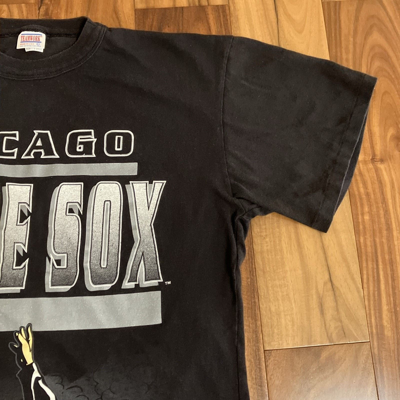 MLB Vtg Chicago White Sox T Shirt Mens Sz: L Baseball 1990s MLB Size US L / EU 52-54 / 3 - 7 Thumbnail