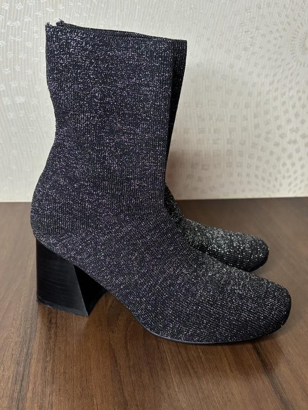 Celine Shiny boots-socks celine Size US 7 / IT 37 - 2 Thumbnail