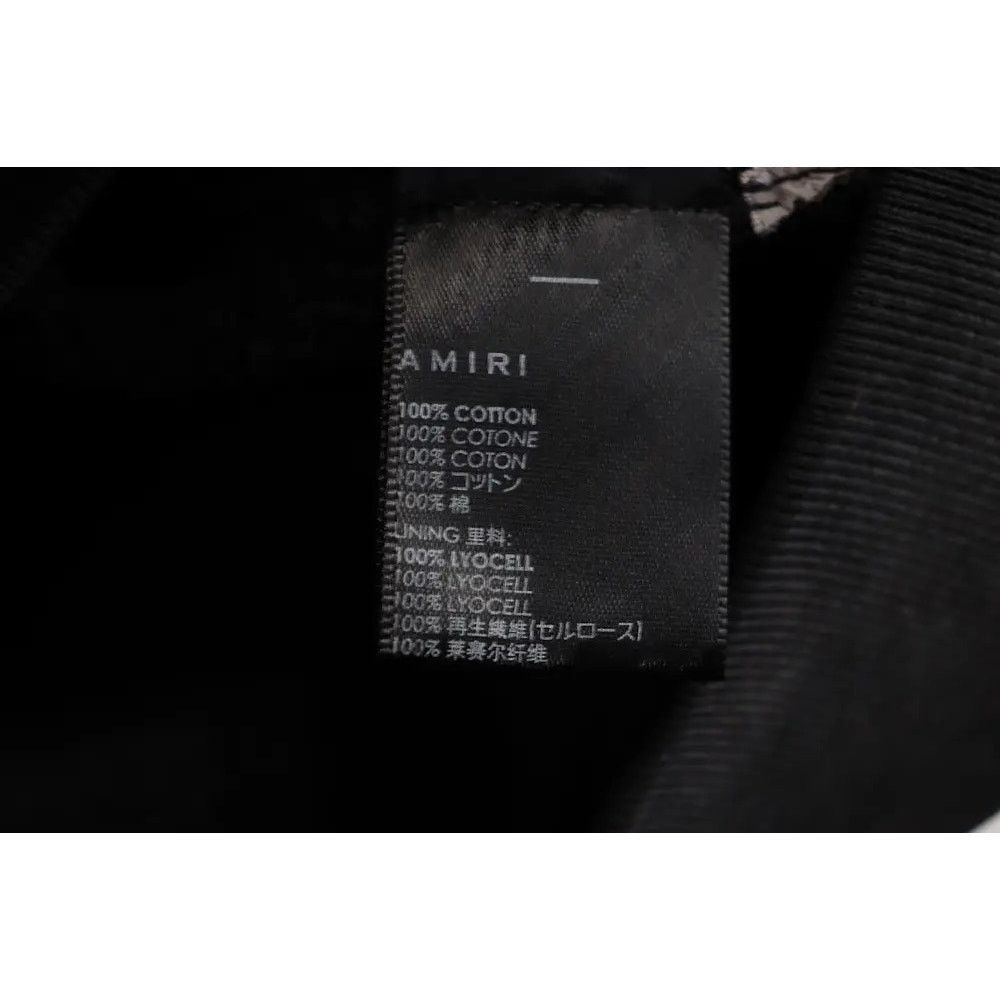 Amiri o1rshd1 Tiger Varsity Hoodie in Black Size US S / EU 44-46 / 1 - 8 Thumbnail