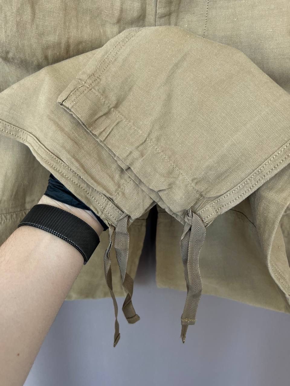 Polo Ralph Lauren Polo Ralph Lauren Silk-Linen Cargo Pants Womens Size 2 or S Size 26" / US 2 / IT 38 - 9 Thumbnail