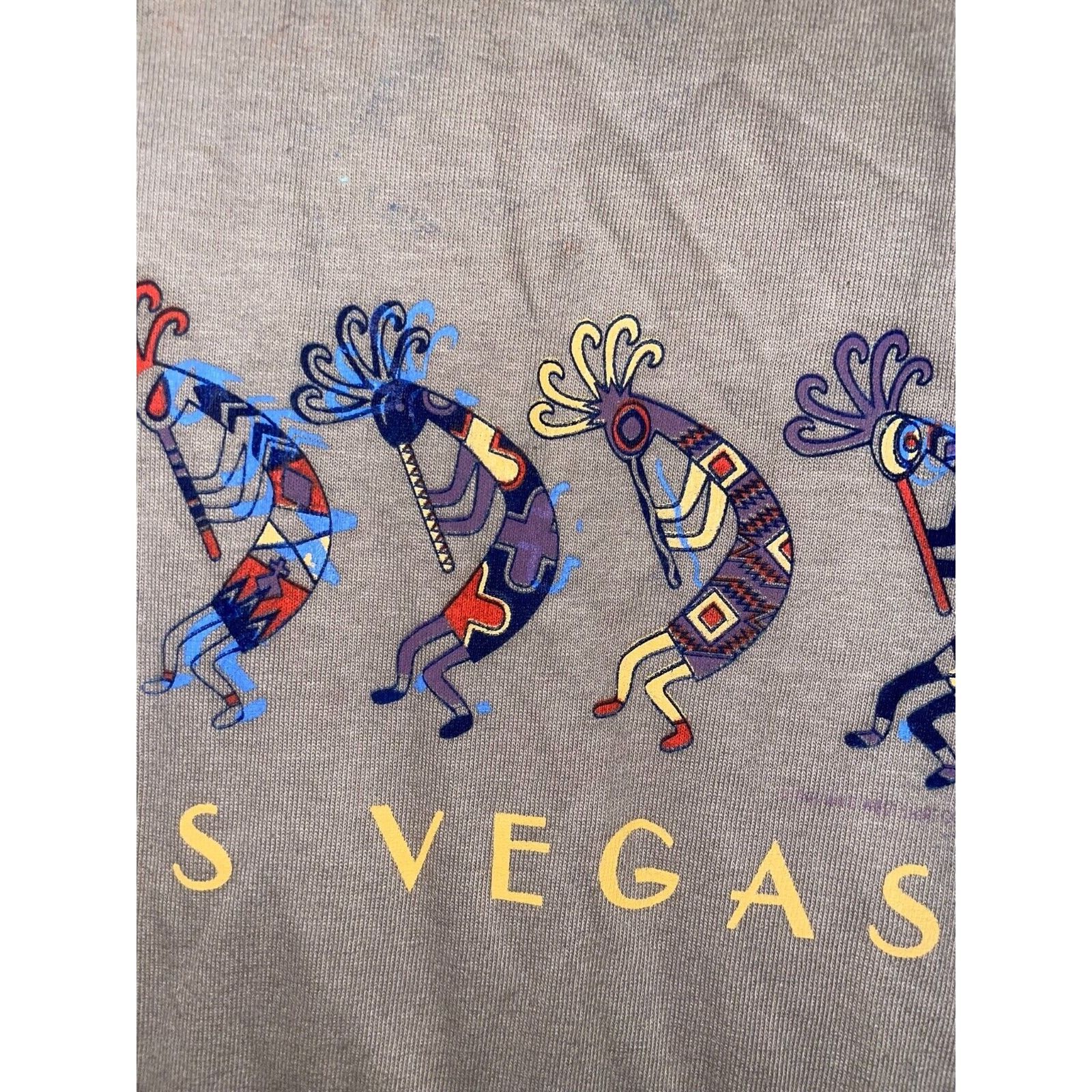 Jerzees × Vintage Vintage Las Vegas Shirt Jerzees LV Kokopelli Aboriginal Tee Size US L / EU 52-54 / 3 - 4 Thumbnail