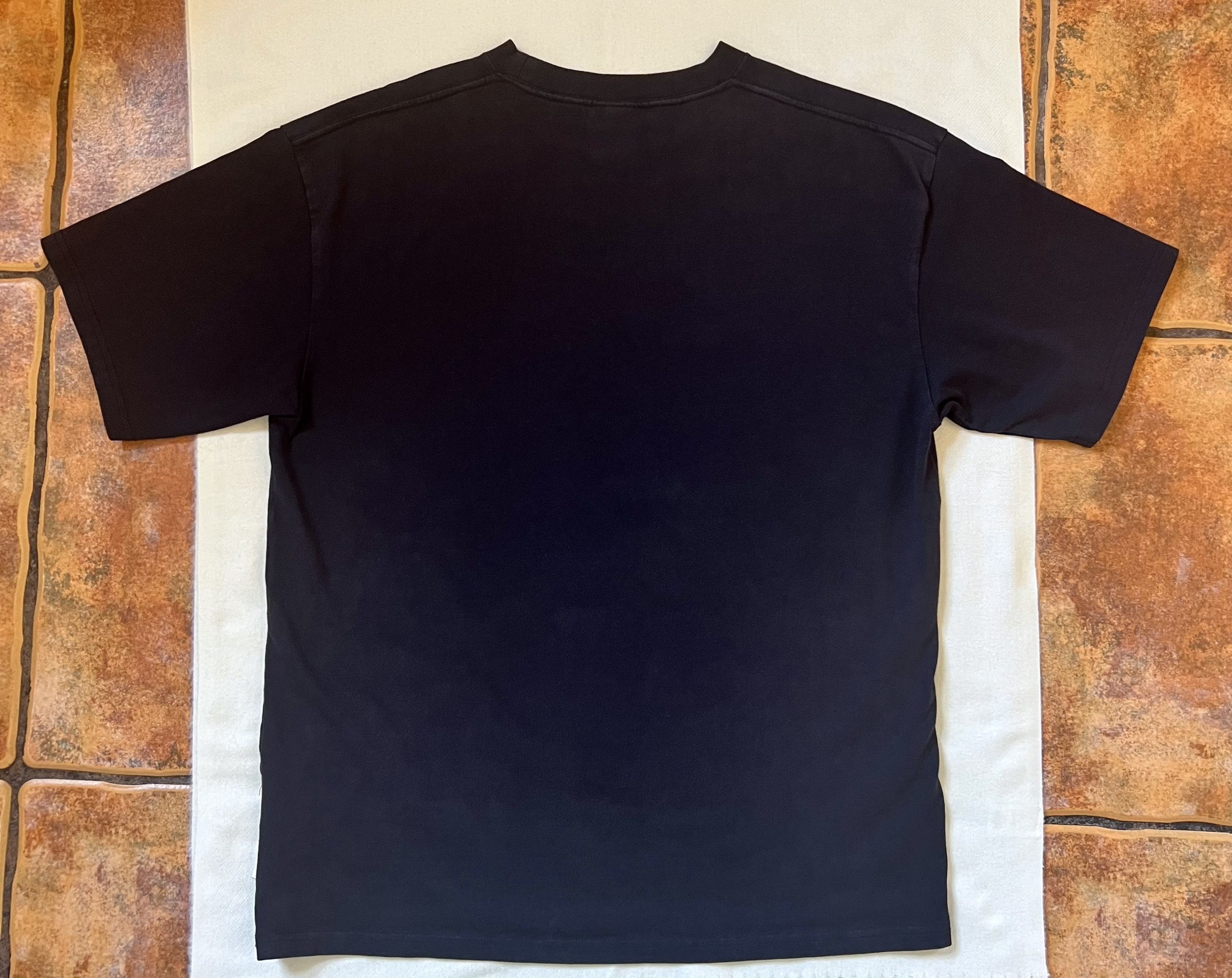Highsnobiety Classic Heavy Black Embroidered T-Shirt Size L, Men's — image 2 of 6
