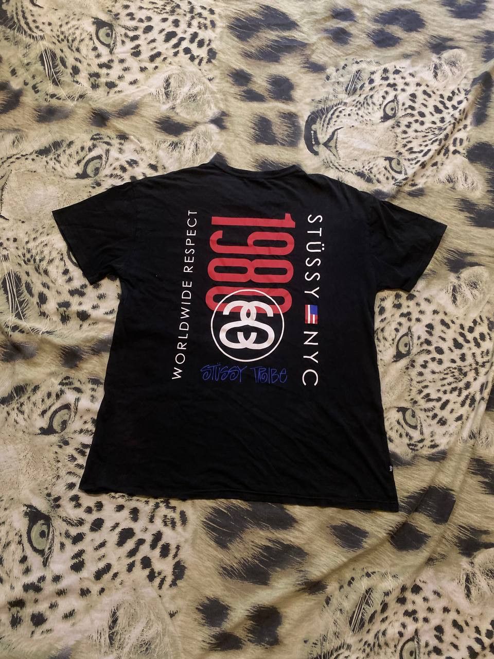 Stussy Vintage Stussy Custom Fit Short Sleeve T-Shirt Size XL Size US XL / EU 56 / 4 - 23 Thumbnail