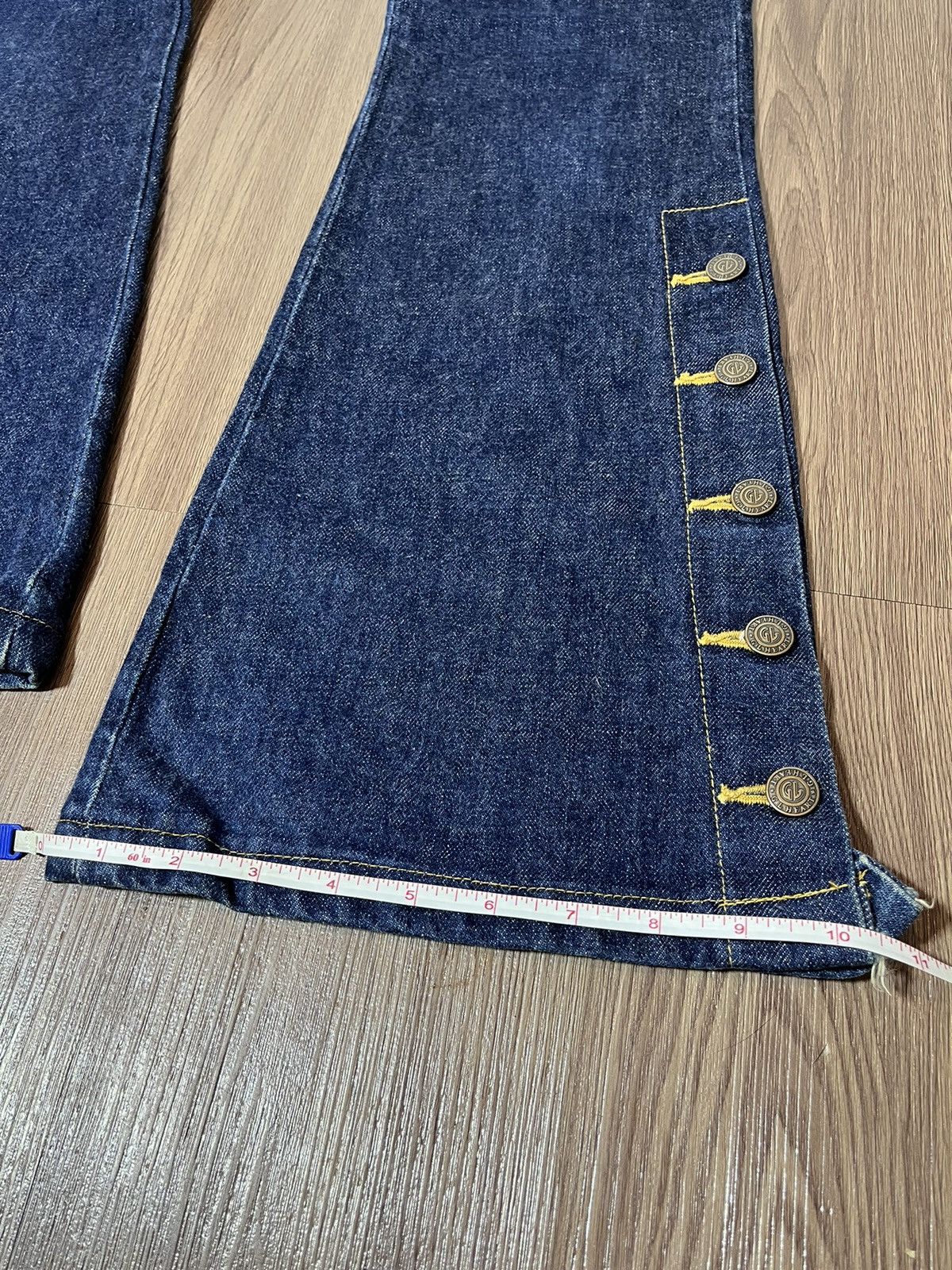 Hysteric Glamour Georgia Love GL HEART japan button down flare denim Size US 26 / EU 42 - 23 Thumbnail