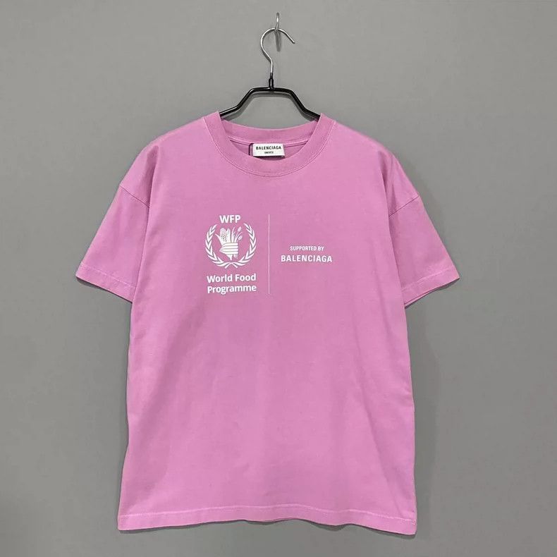 Balenciaga Balenciaga Pink Short Sleeve T-Shirt-2506 Size US XS / EU 42 / 0 - 2 Thumbnail
