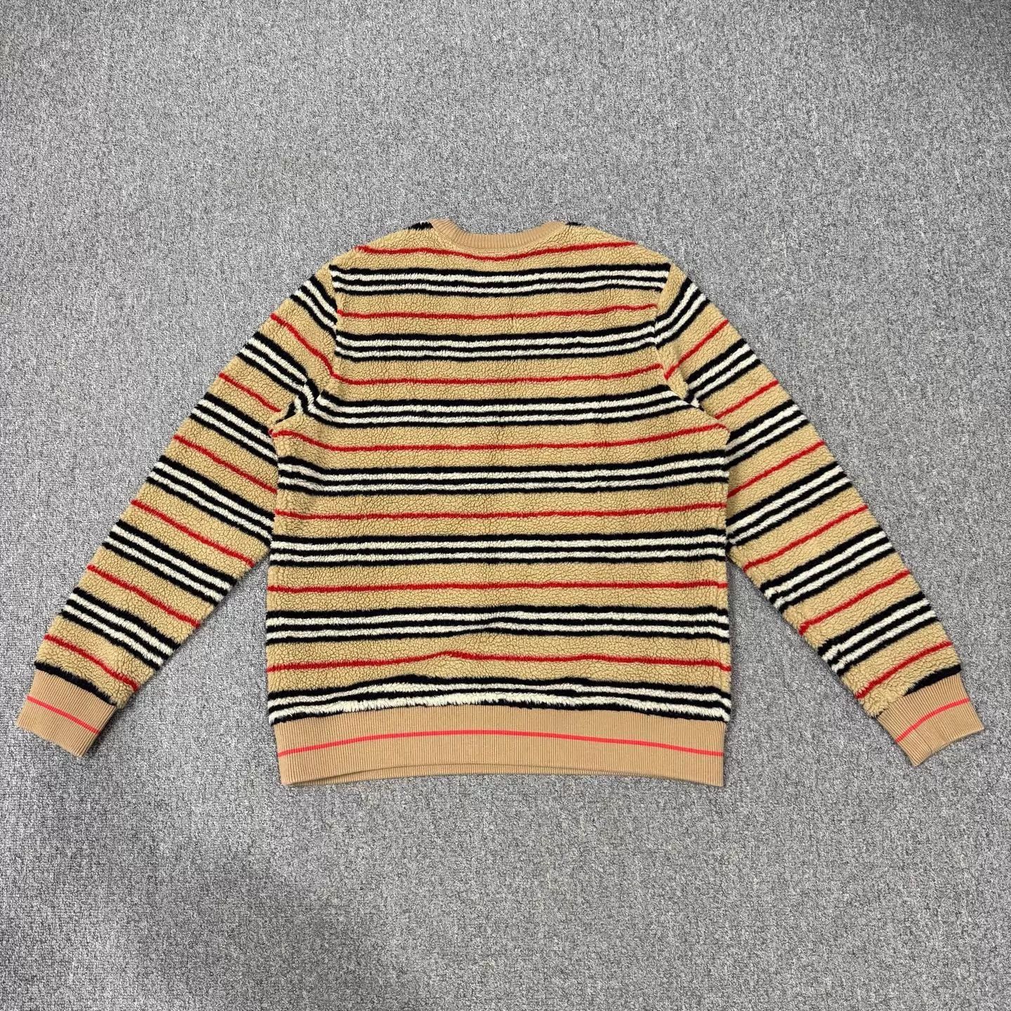 Burberry Burberry Teddy Stripe Sweatshirt M 99 New Size US M / EU 48-50 / 2 - 2 Thumbnail