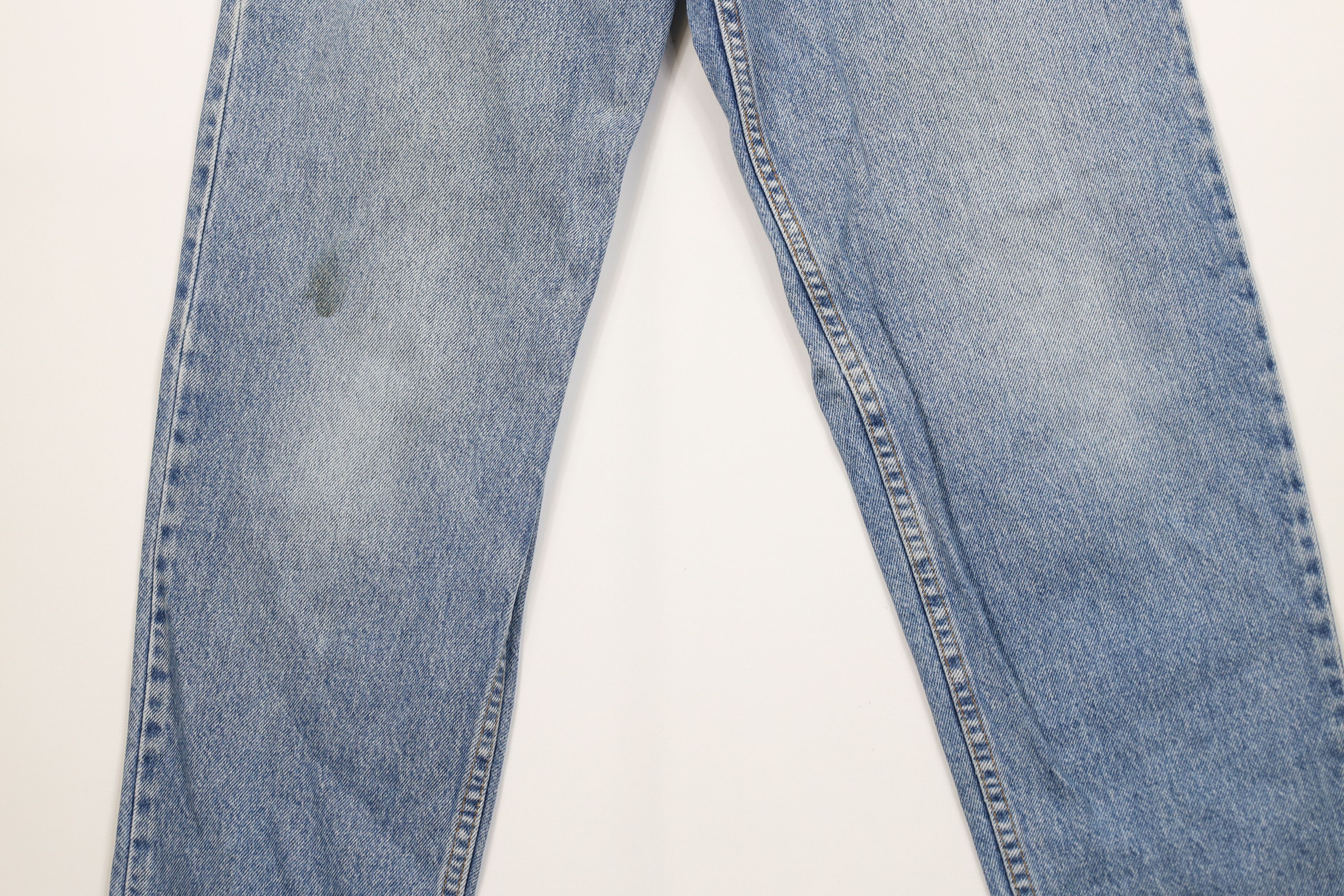 Levi's Vintage 80s Levis 550xx Relaxed Tapered Leg Jeans USA Size US 31 - 3 Thumbnail