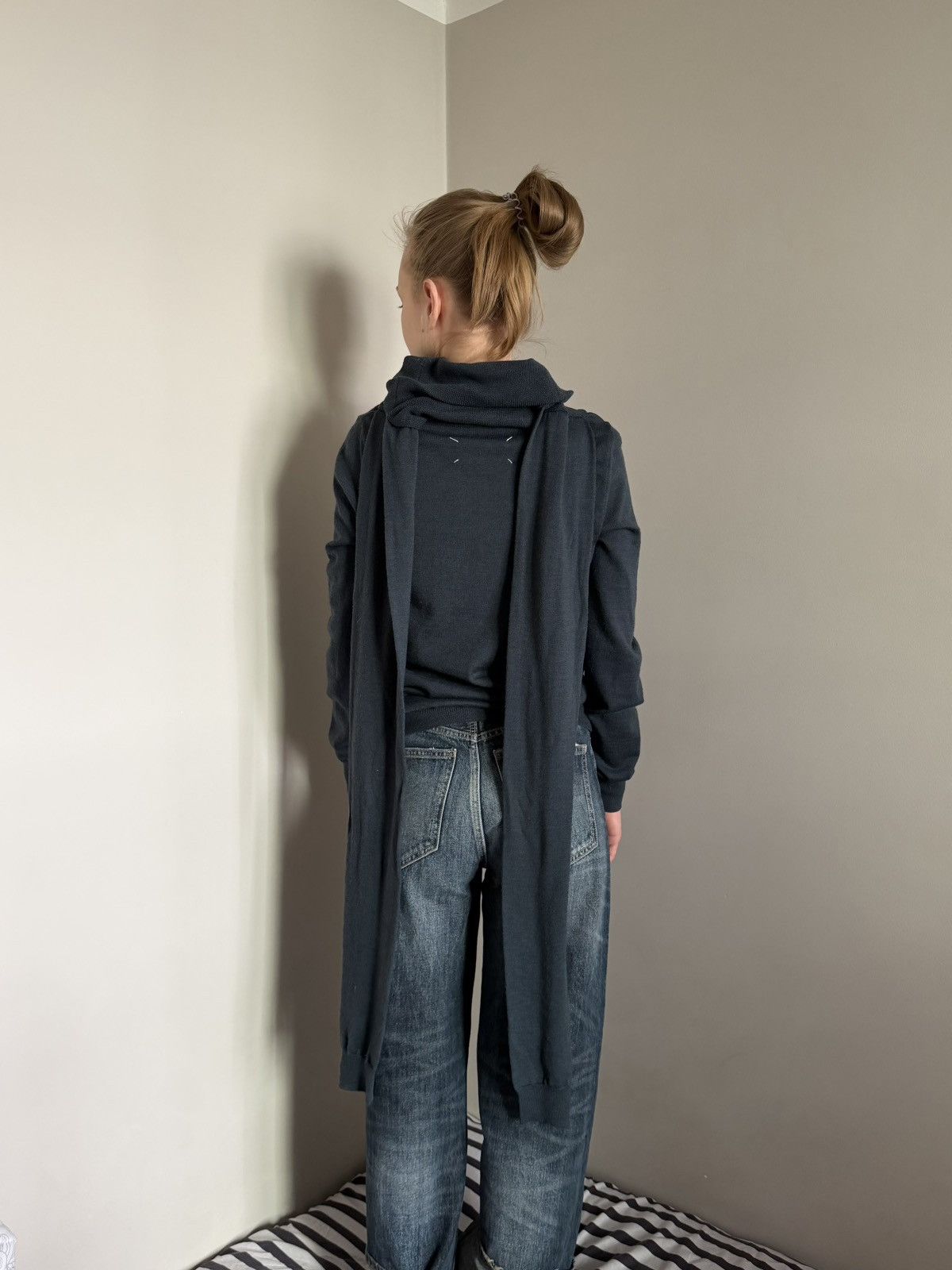 Maison Margiela Maison Margiela 4-Sleeve Wool Sweater Size S / US 4 / IT 40 - 3 Thumbnail
