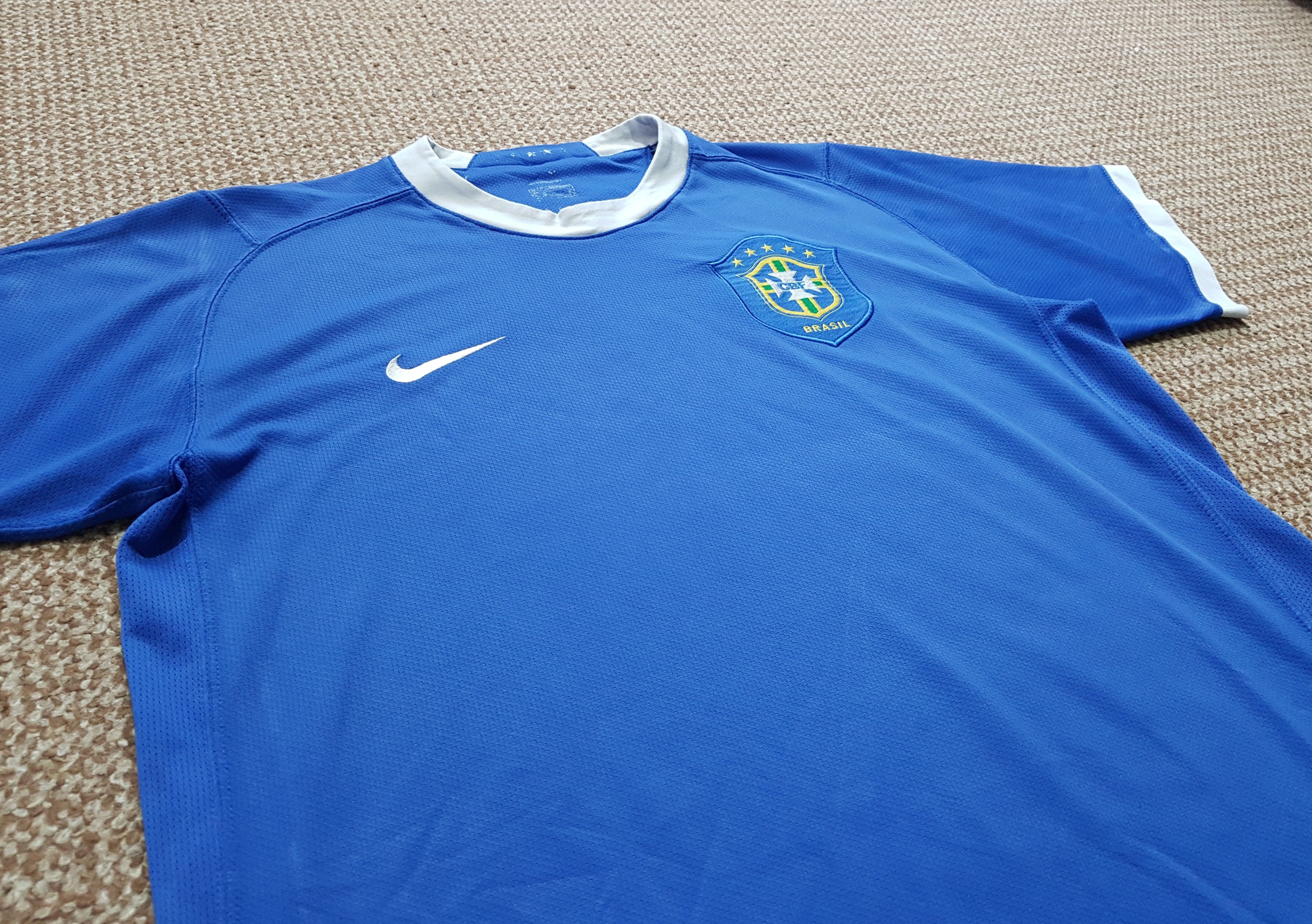 Nike Nike Brazil 2006-08 National Team Jersey Sphere Dry Soccer M Size US M / EU 48-50 / 2 - 3 Thumbnail