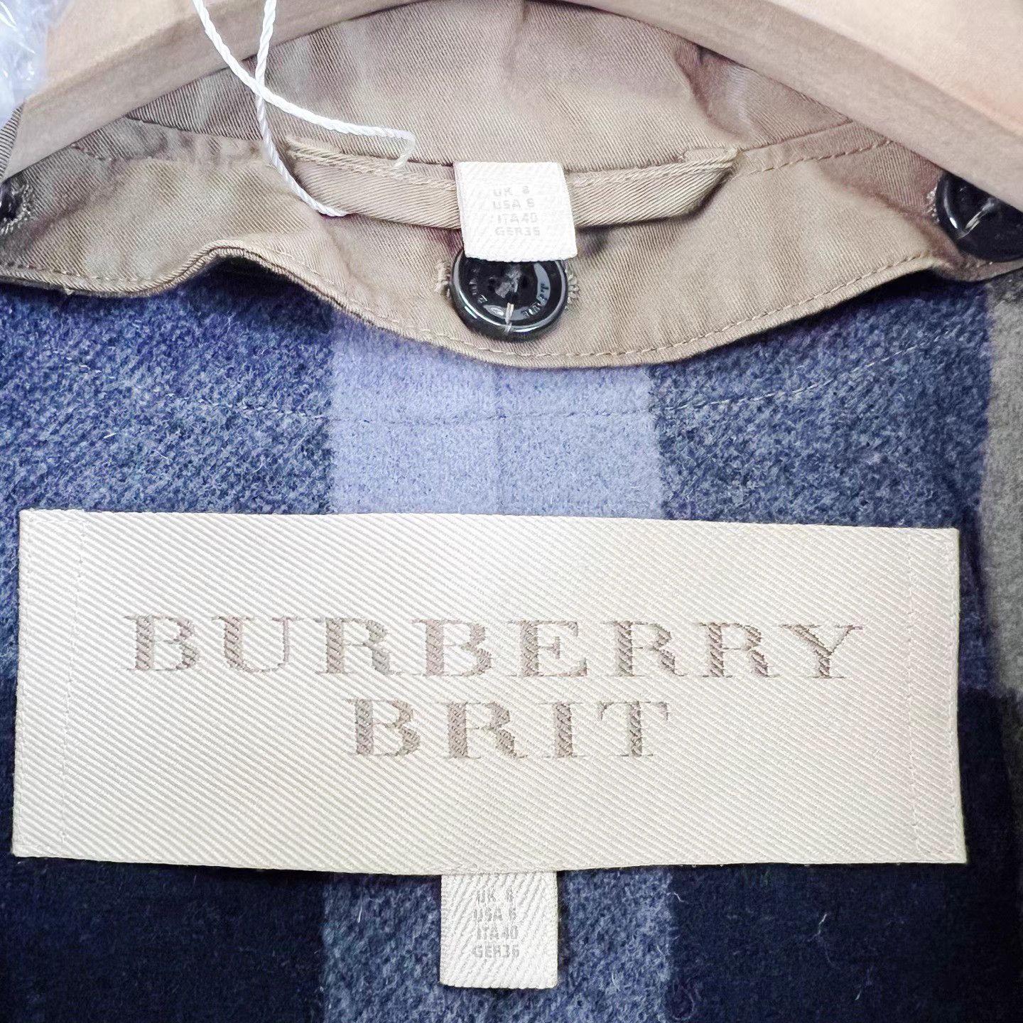 Burberry Burberry Khaki Trench Coat with Removable Wool Lining K12 Size US M / EU 48-50 / 2 - 9 Thumbnail