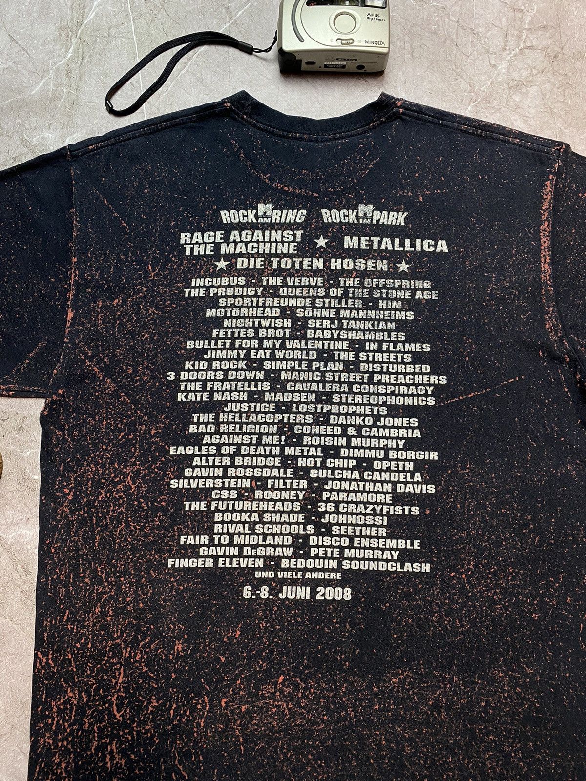 Band Tees Vintage Rock IM Park 2008 Rock Band Tees Y2K Size US L / EU 52-54 / 3 - 6 Thumbnail