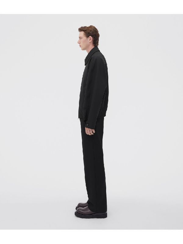 Bottega Veneta o1loc1c0424 710160 Wool Twill Jacket in Black Size US XS / EU 42 / 0 - 3 Thumbnail
