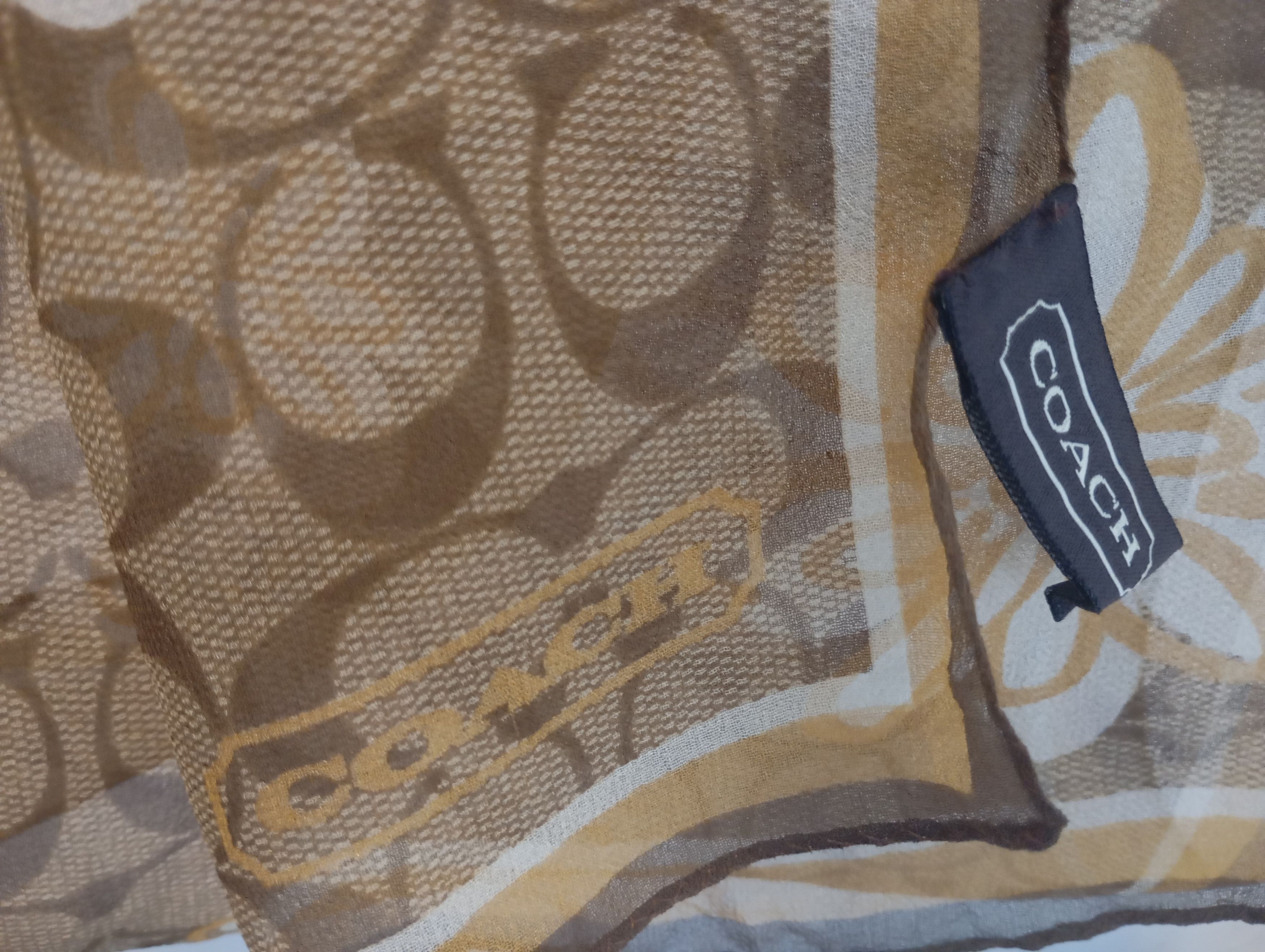 Coach Coach scarves scarf shawls Size ONE SIZE - 1 Thumbnail