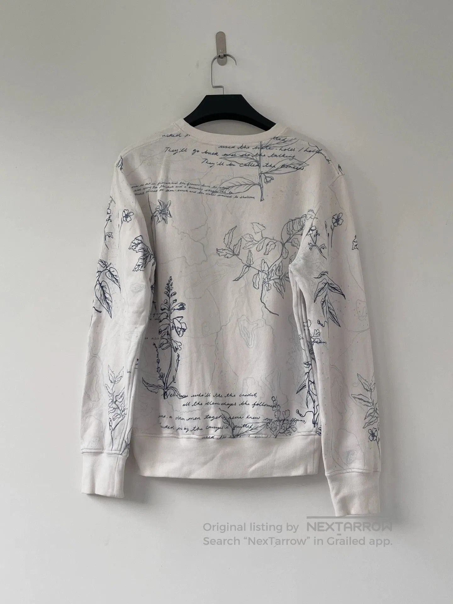 Alexander McQueen alexander mcqueen plant motif sweatshirt. Size L / US 10 / IT 46 - 7 Thumbnail