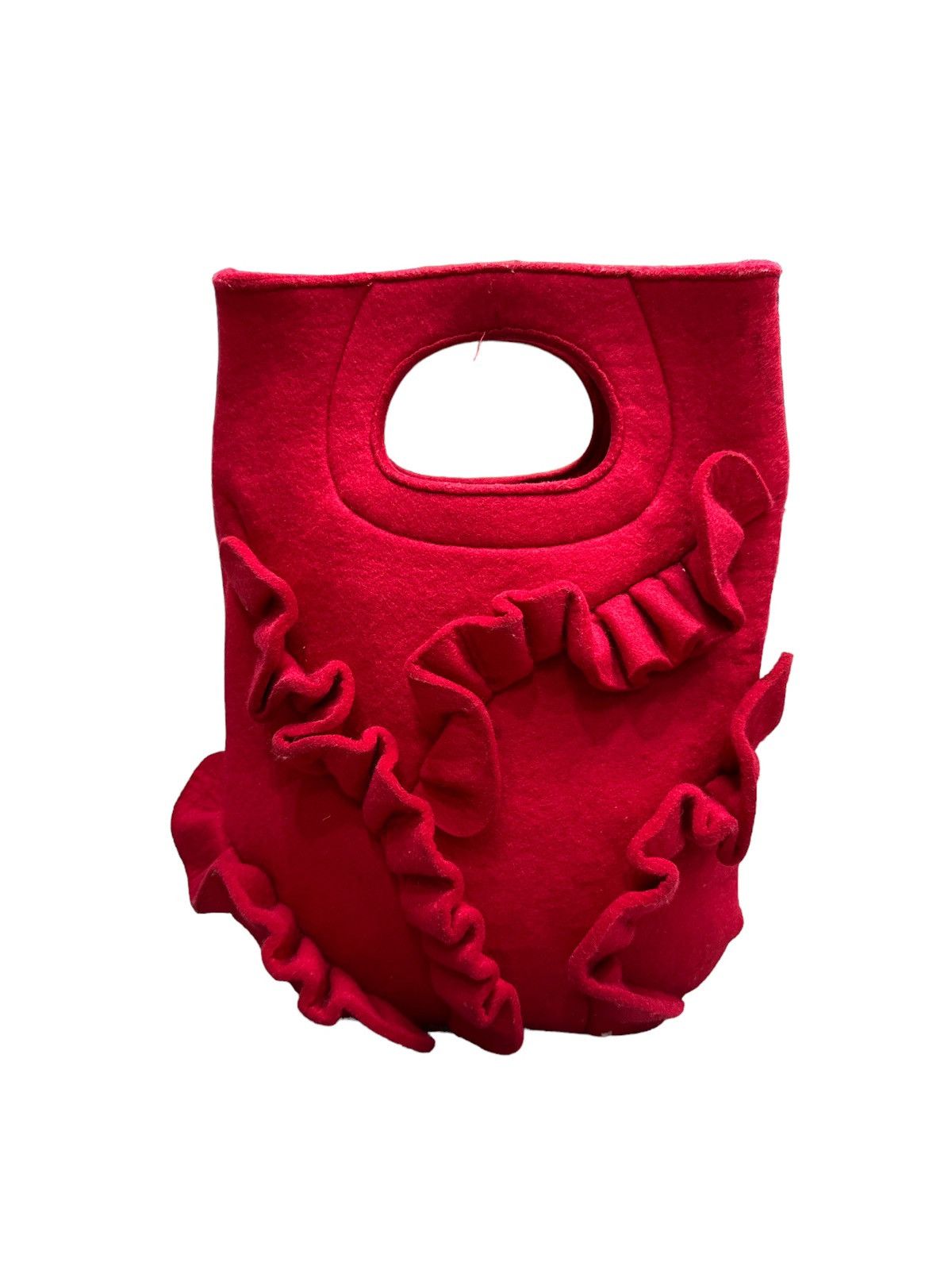 image of Y'saccs Pour Femme Yohji Yamamoto Handheld Bag in Black, Men's