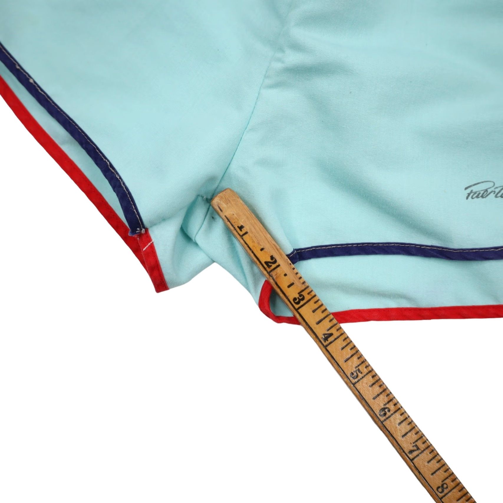 Vintage VINTAGE Womens Medium Polyester Running Short Shorts Blue Size 32" / US 10 / IT 46 - 7 Thumbnail