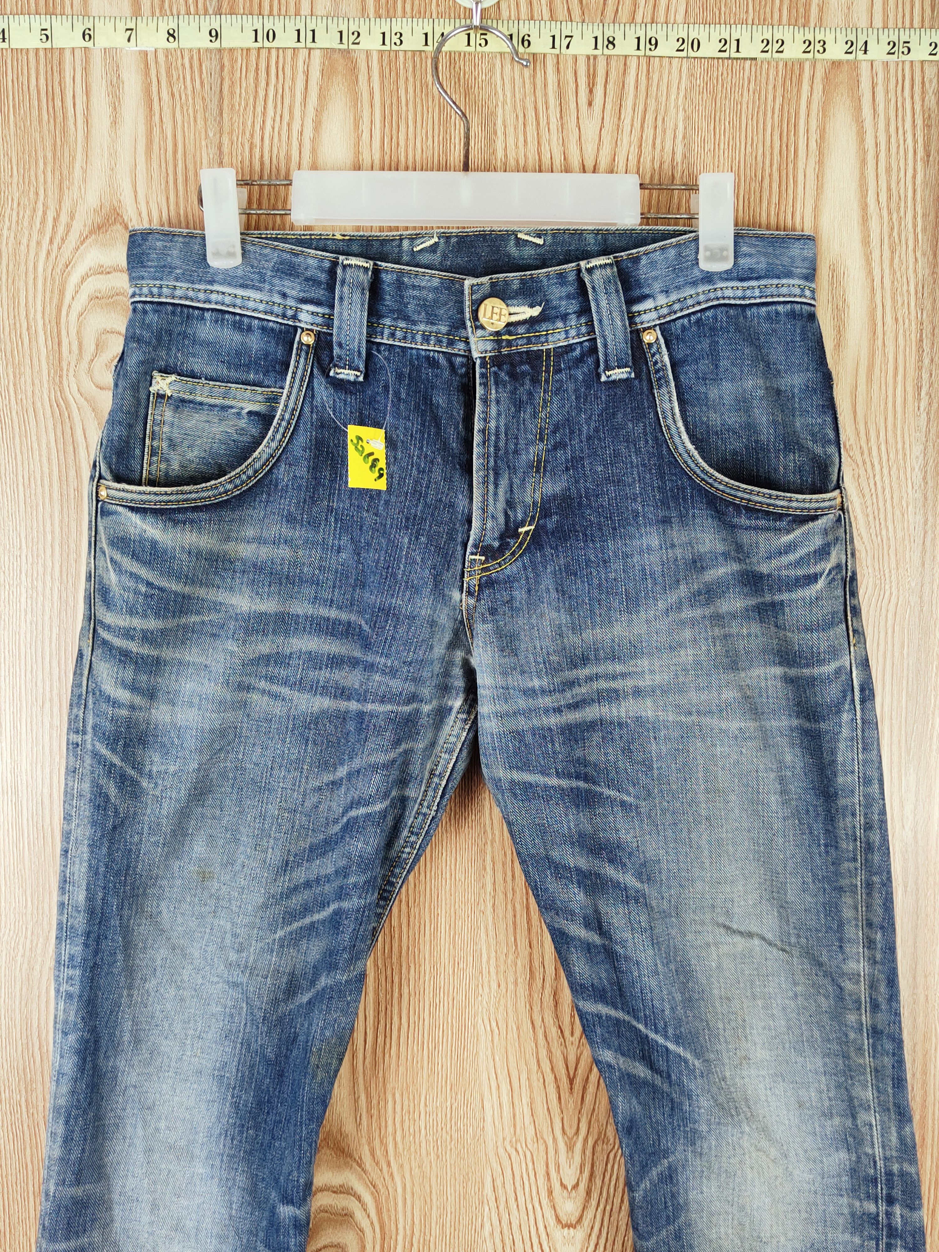 Japanese Brand Lee Blue Distressed Ripped Jeans #S2689 Size US 31 - 2 Thumbnail