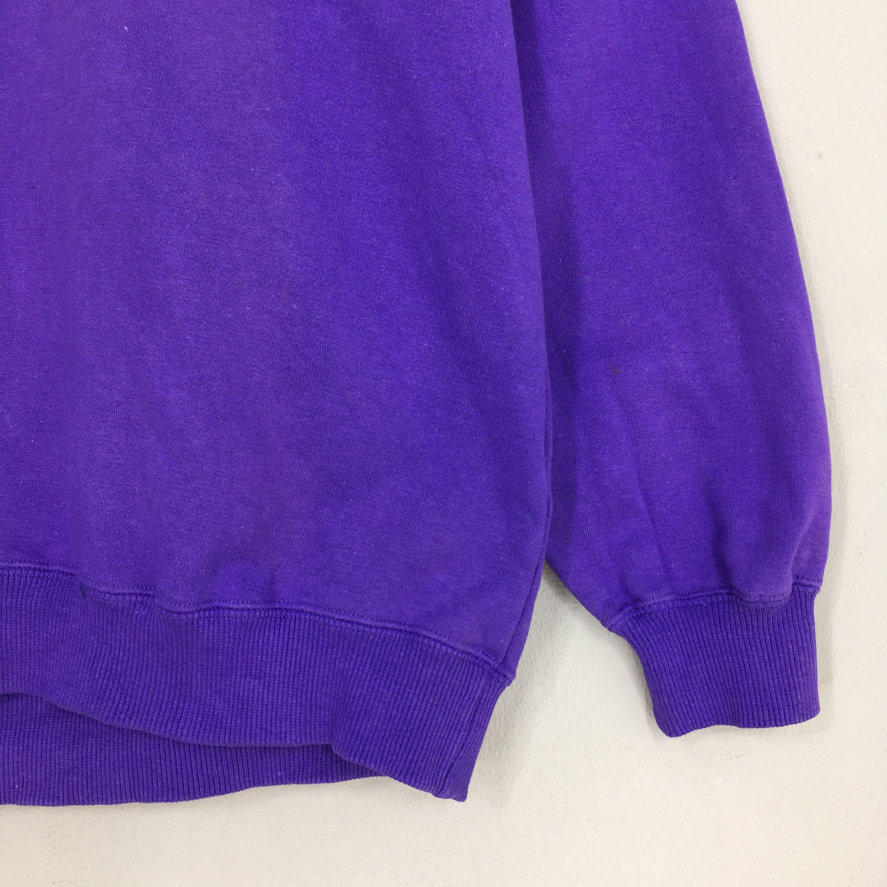 Dunlop × Vintage Vintage Dunlop Motorsport Purple Sweatshirt Large Size US L / EU 52-54 / 3 - 3 Thumbnail
