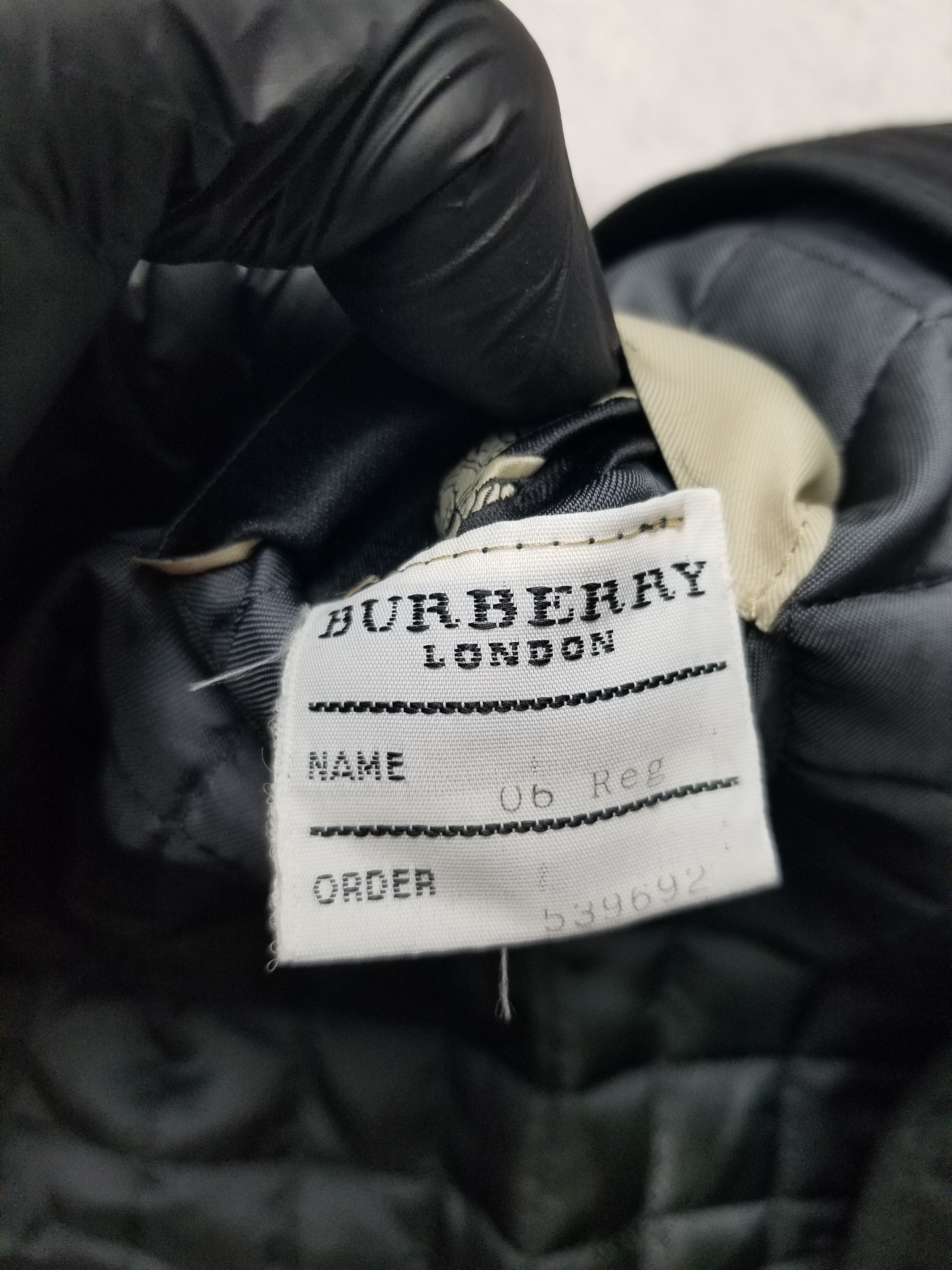 Burberry Burberry Womens Blue Quilted Inner Liner Vest Size ONE SIZE - 8 Thumbnail