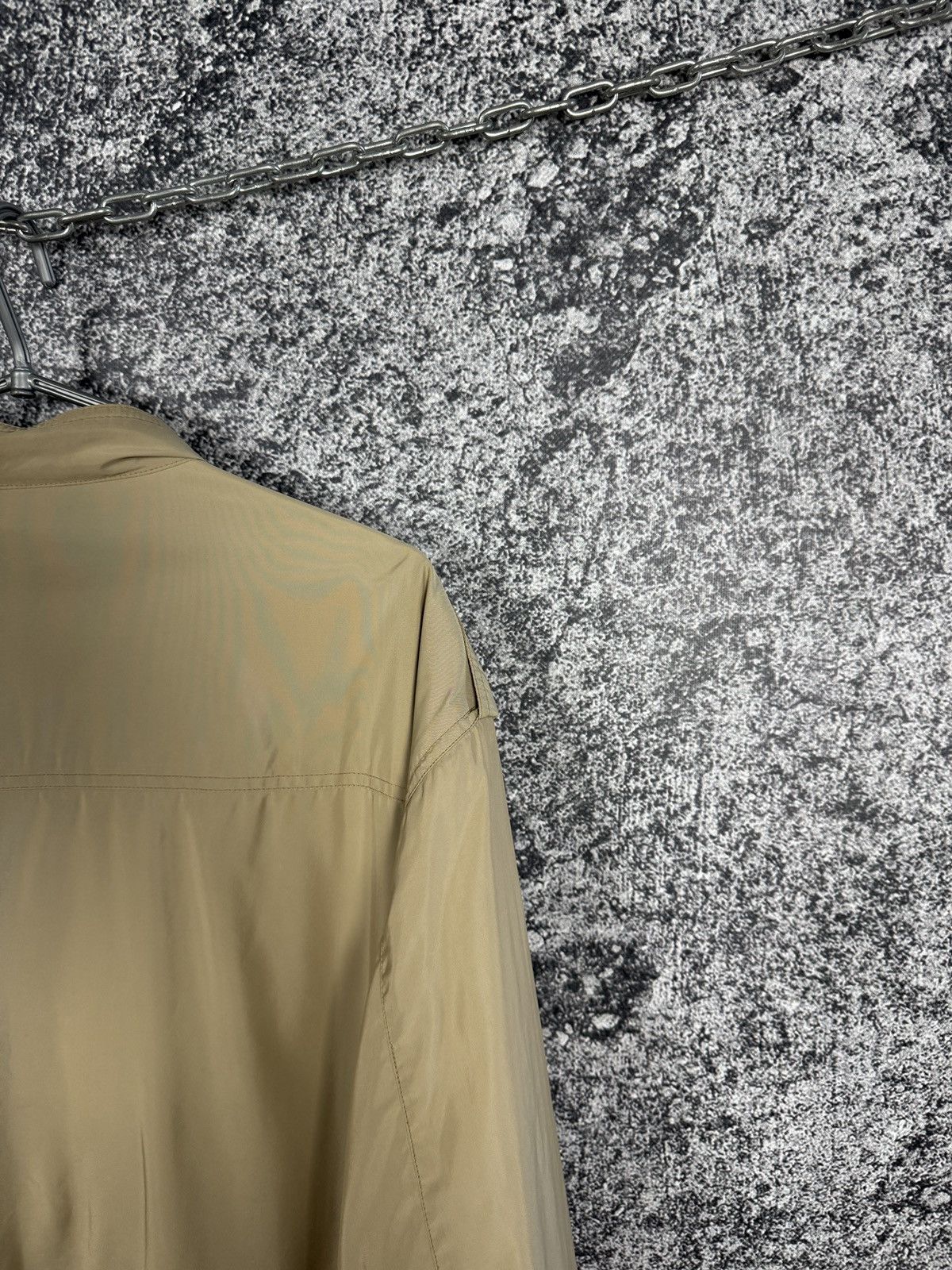 Barbour Barbour Lightweight Mettalic Flyer Beige Jacket Military XXL Size US XXL / EU 58 / 5 - 15 Thumbnail
