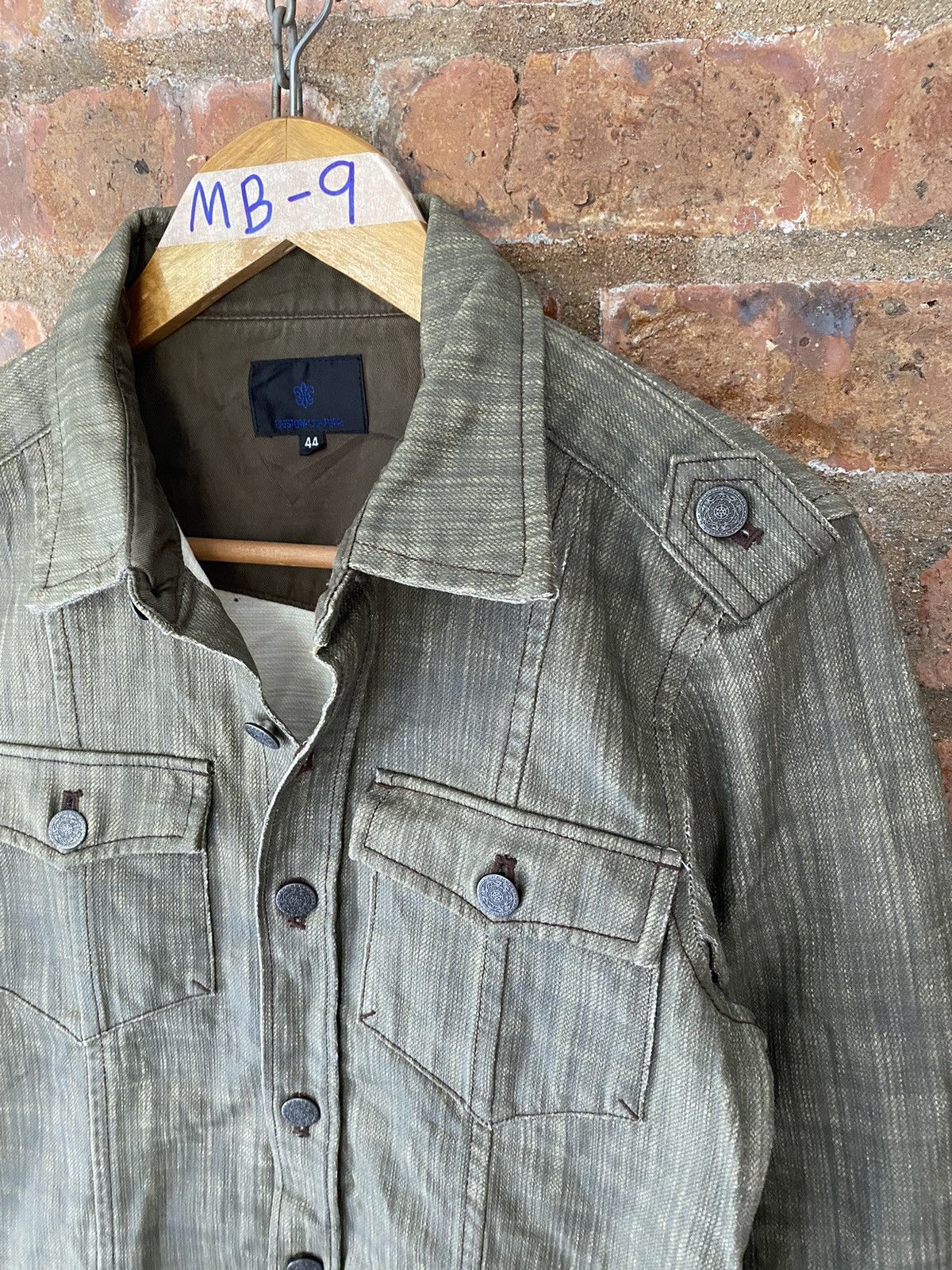 5351 POUR LES HOMMES 2000s Custom Culture Japan Moleskin slab denim Size US S / EU 44-46 / 1 - 5 Thumbnail