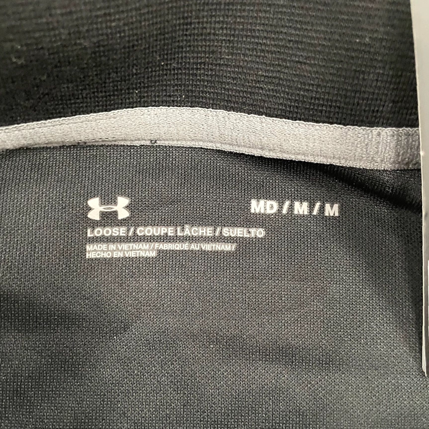 Under Armour Under Armour Sweater Adult Medium Black Pullover Mock Neck IMG Academy Men NEW Mens Size US M / EU 48-50 / 2 - 7 Thumbnail