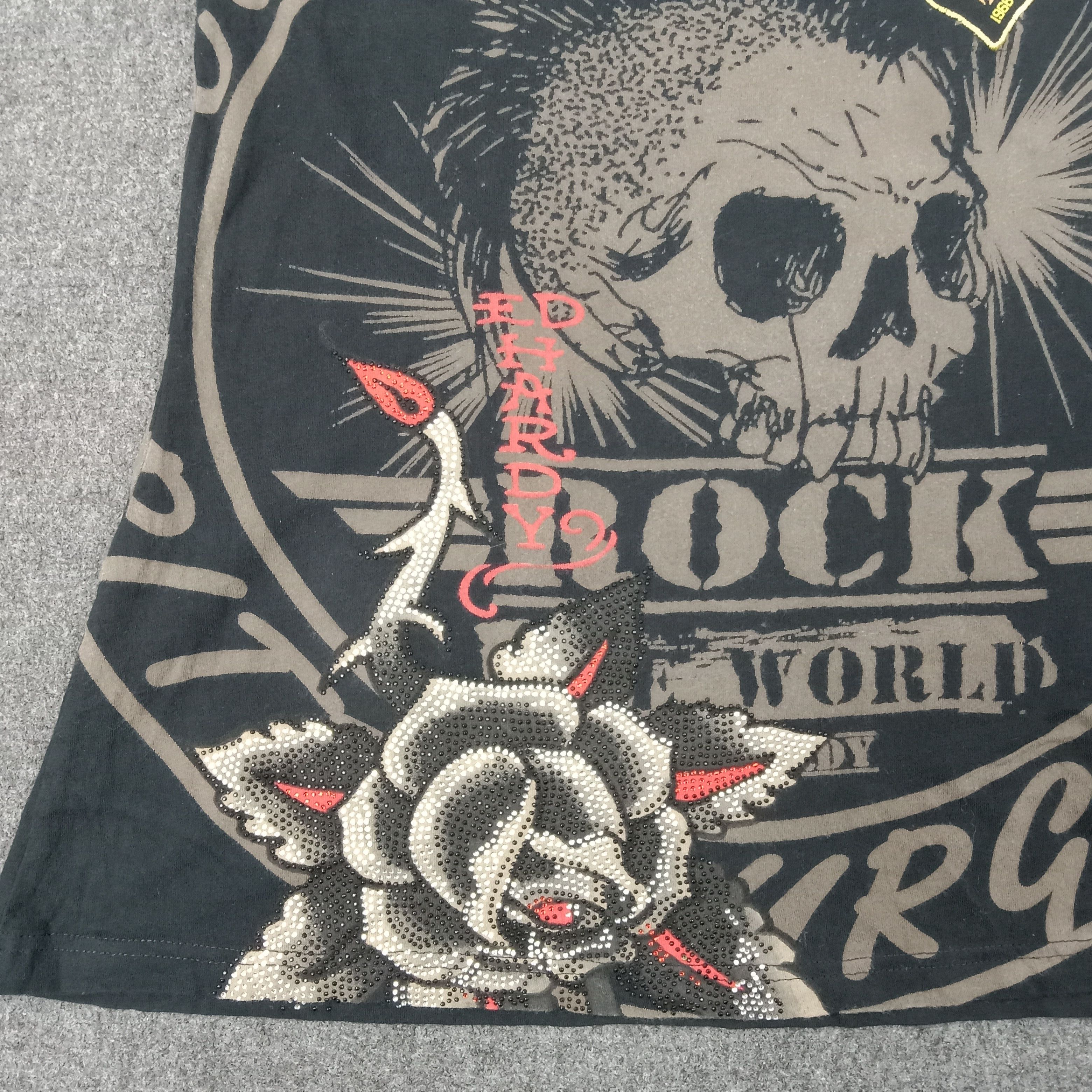 Ed Hardy Ed Hardy by Christian Audiger Rock Tank Top C249N27 Size US S / EU 44-46 / 1 - 3 Thumbnail
