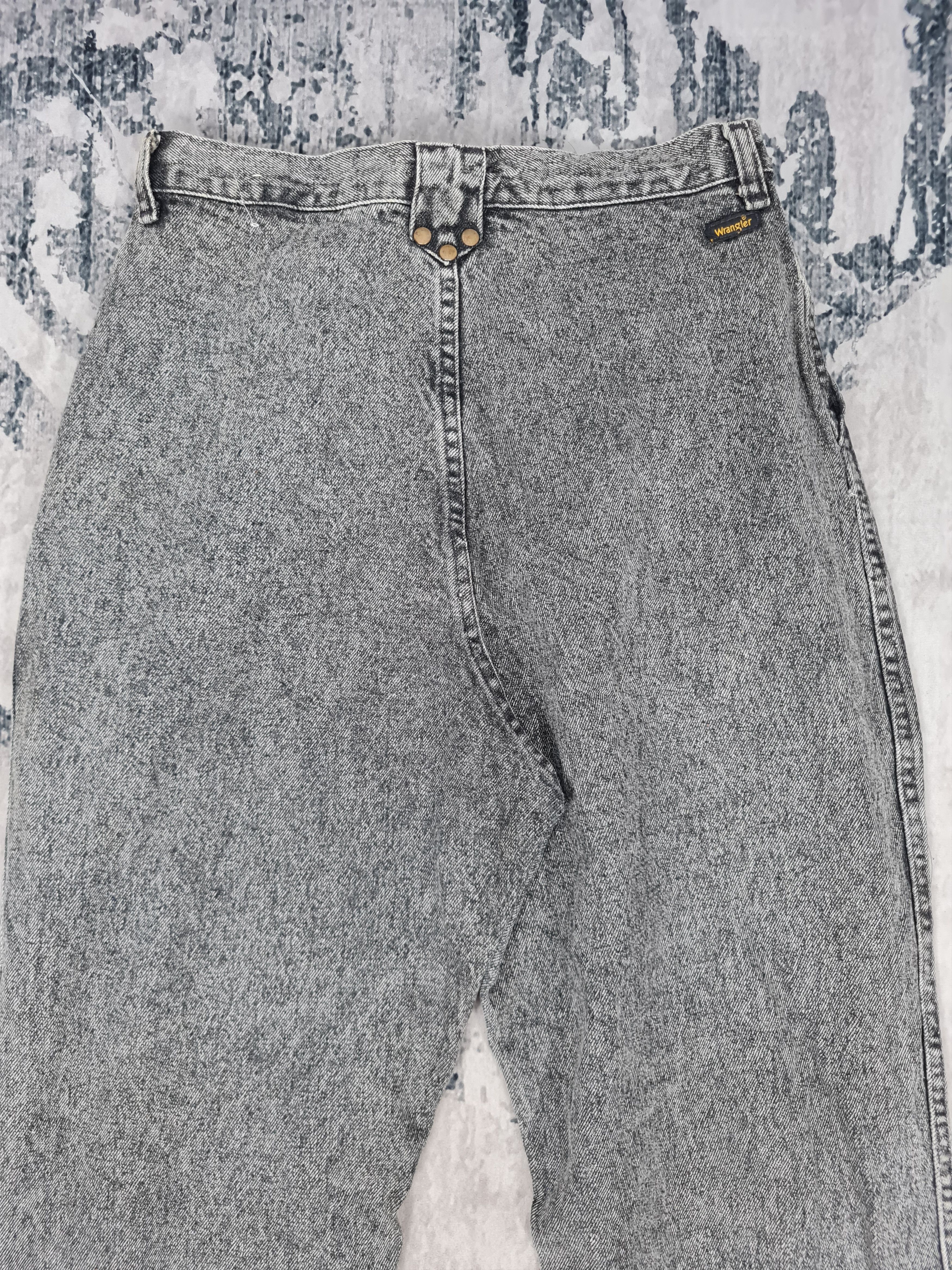 Other Vtg 80's WRANGLER Acid Wash Moms Jeans 29x33 Jeans JB0125 Size 29" - 7 Thumbnail