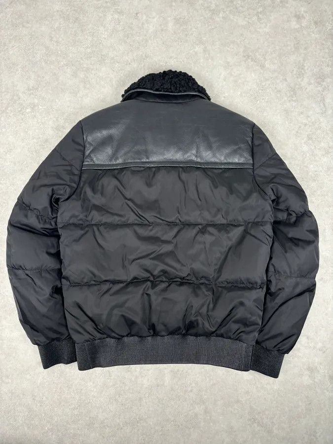 Prada AW2018 Prada Black Puffer Shearling Leather Jacket Size US M / EU 48-50 / 2 - 5 Thumbnail