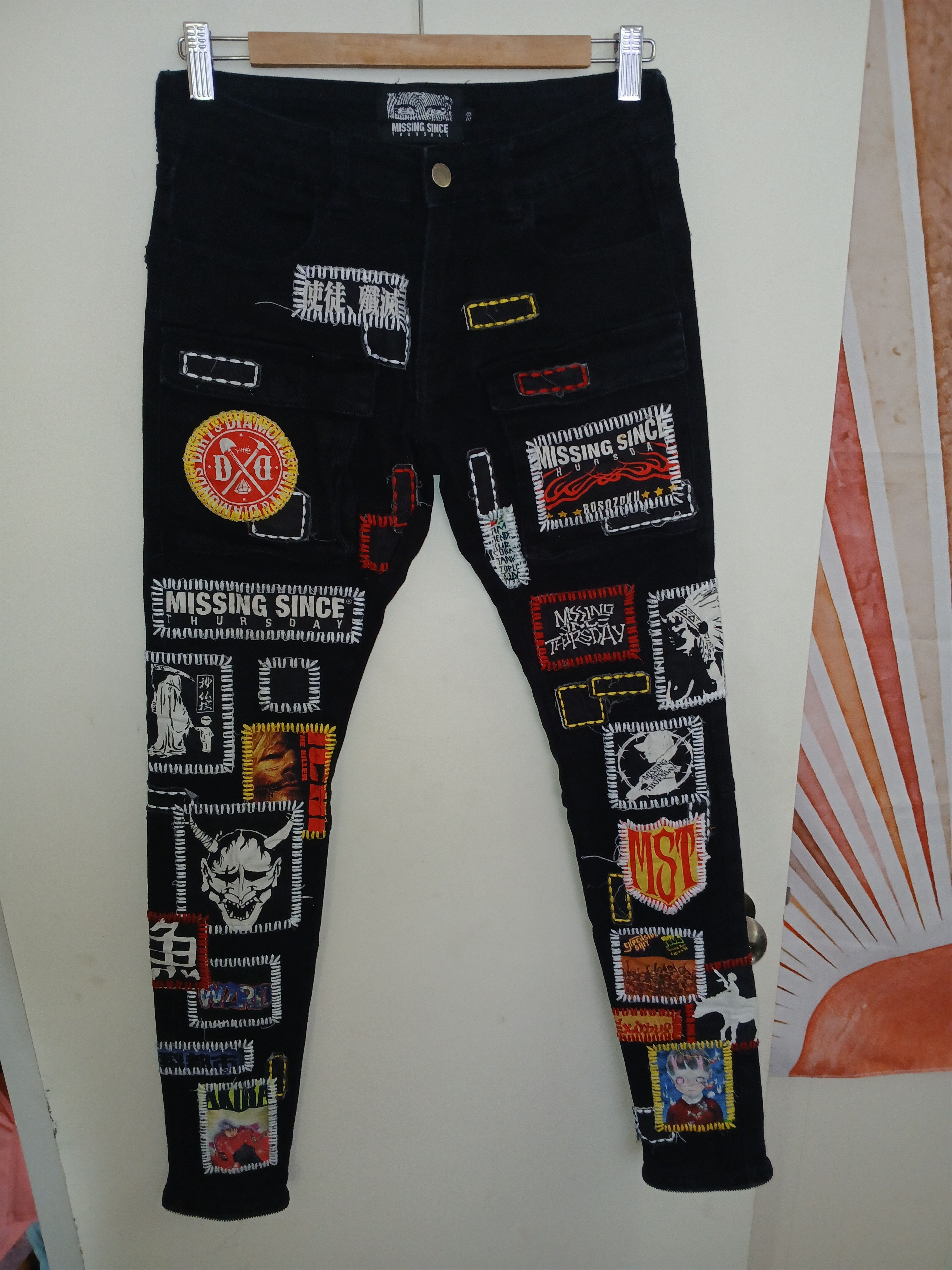 City Morgue × Missing Since Thursday MST Neo Bosozoku Jeans Size US 28 / EU 44 - 2 Thumbnail