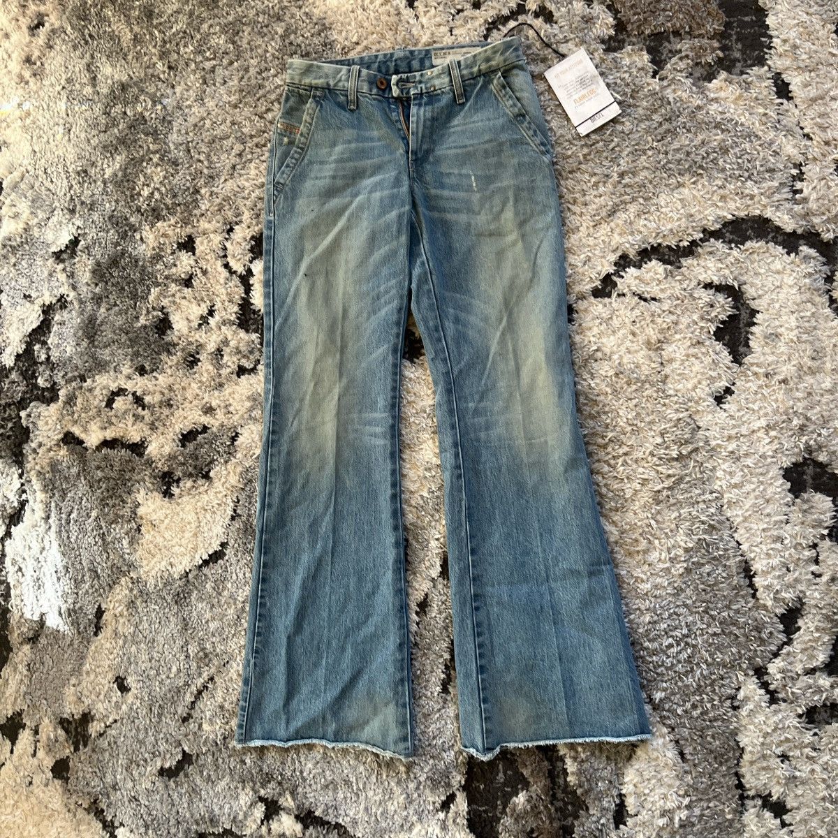 Diesel Vintage Diesel Flare Jeans Size 26" / US 2 / IT 38 - 1 Thumbnail