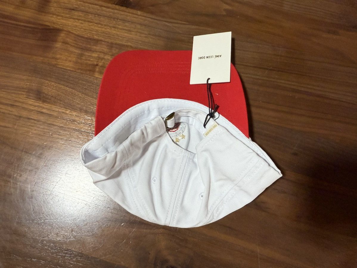 Aime Leon Dore Aime Leon Dore ALD / Olympiacos F.C. Logo Hat Bright White Size ONE SIZE - 7 Thumbnail