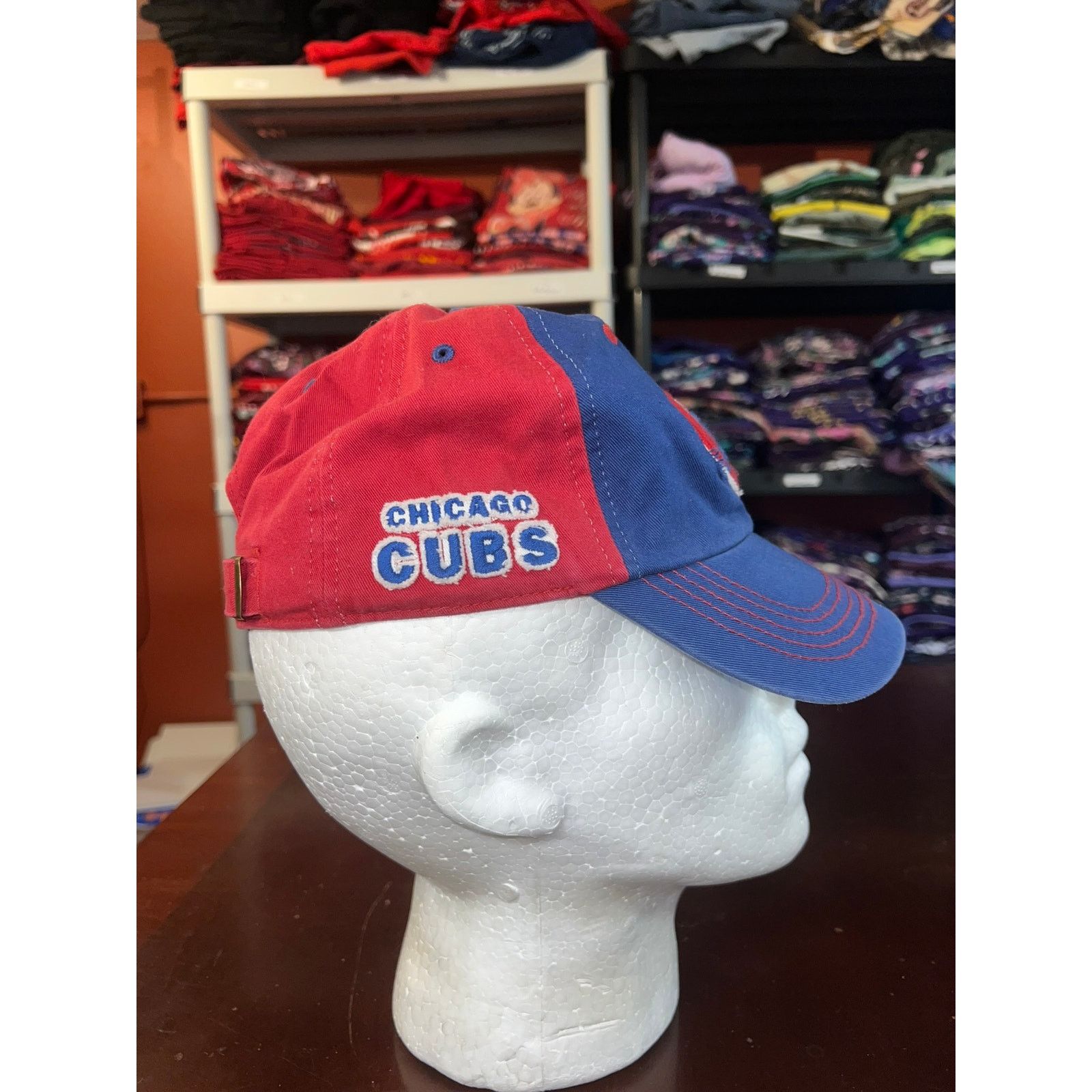 47 Brand Chicago Cubs Hat 47 Brand MLB Baseball Red Blue Cap Headwear Size ONE SIZE - 5 Thumbnail