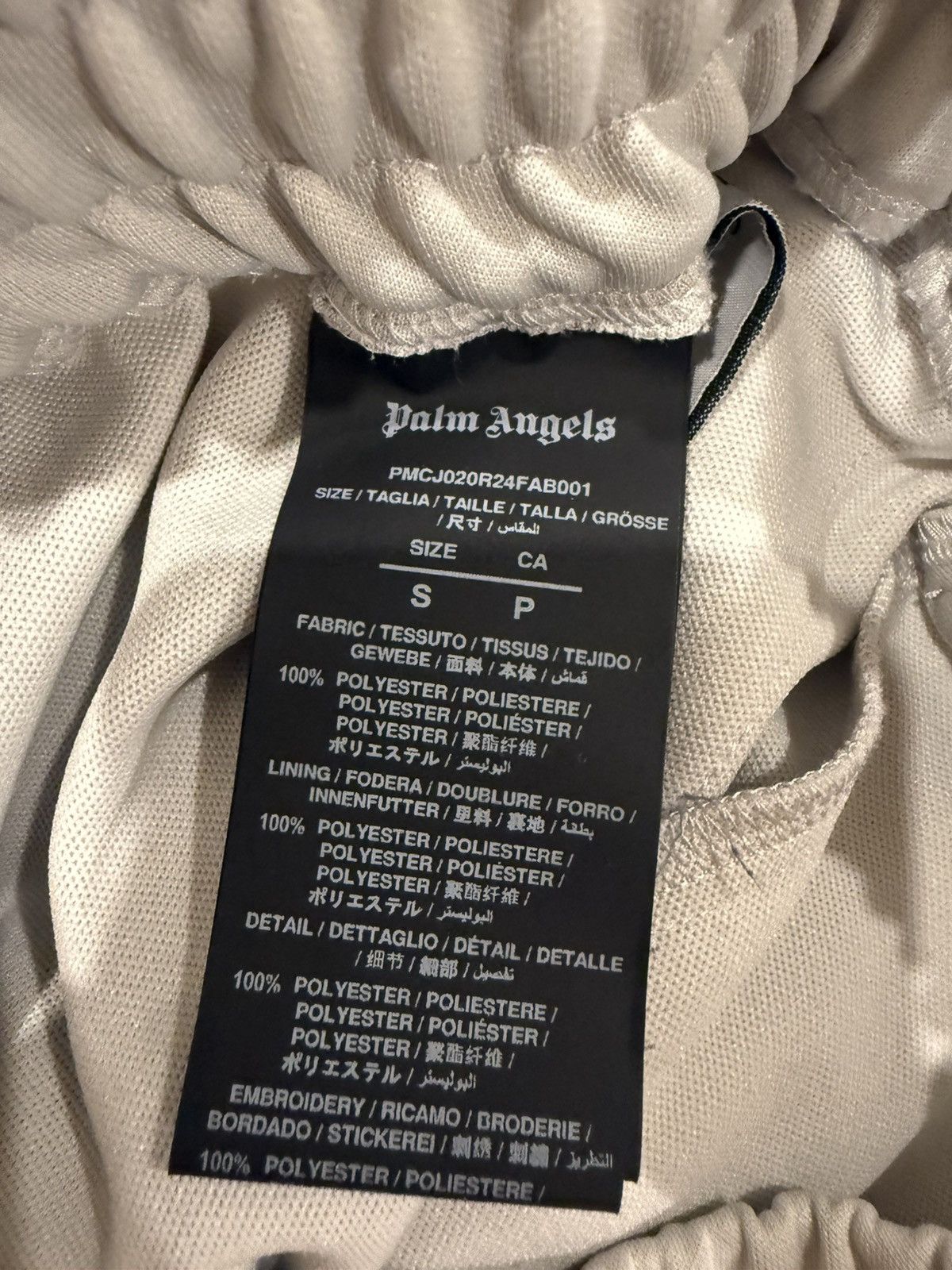 Palm Angels Palm Angels Monogram-Embroidered track pants Size US 32 / EU 48 - 7 Thumbnail